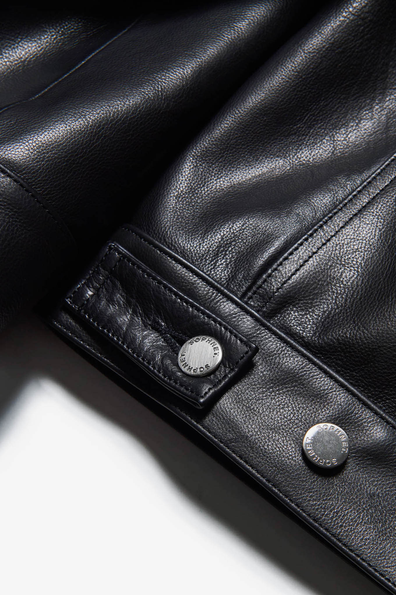 LEATHER TRUCKER JACKET-SOPHNET.-1380000 | 웍스아웃