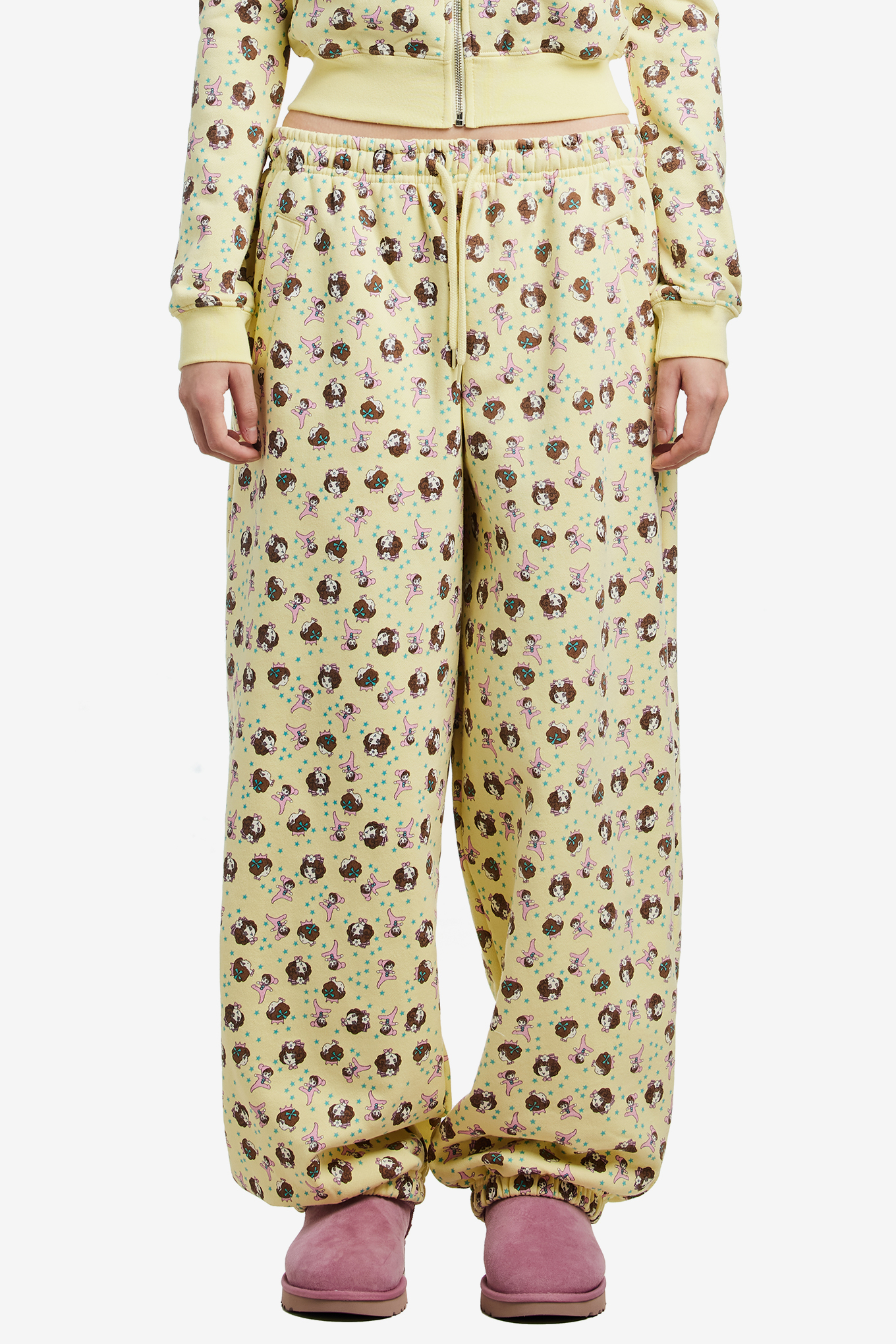 ashley williams YELLOW GIRL BABY JOGGERS 【公式通販】