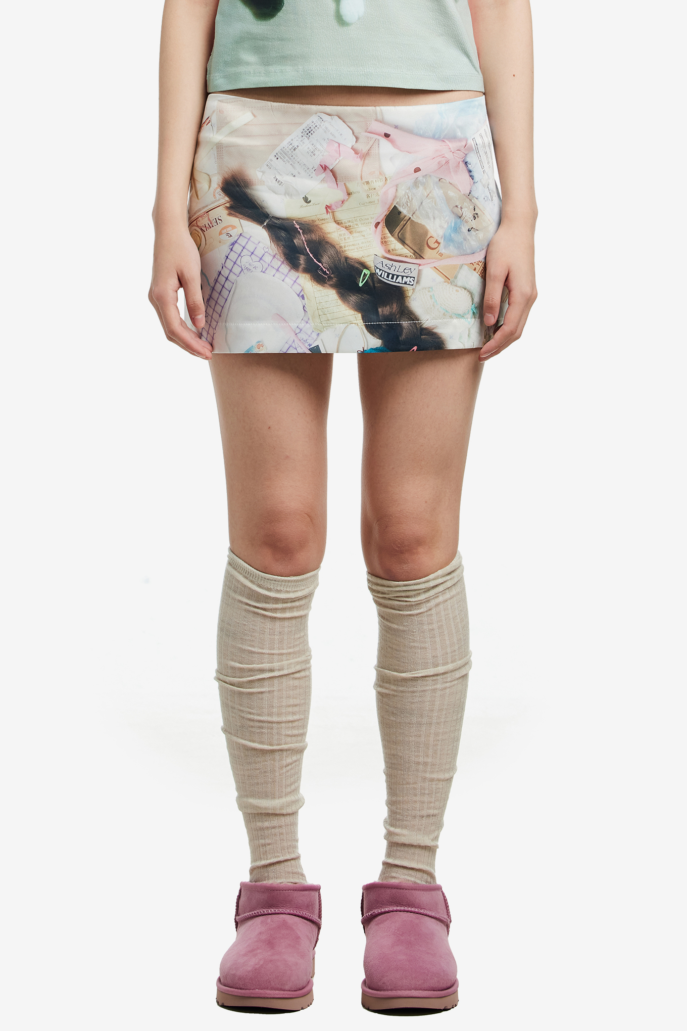 TREASURES MINI SKIRT-ASHLEY WILLIAMS-245000 | 웍스아웃