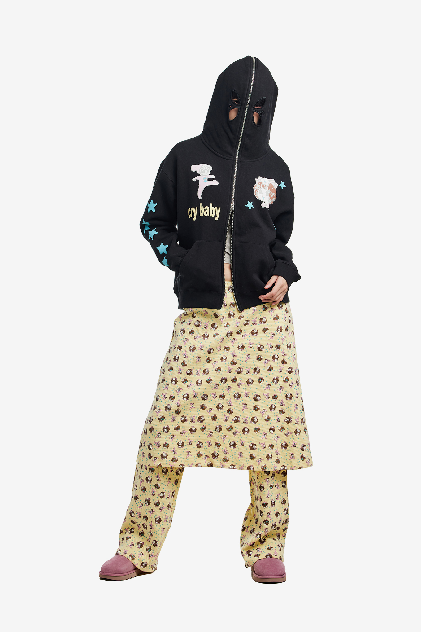 CRY BABY BUTTERFLY HOODIE-ASHLEY WILLIAMS-340000 | 웍스아웃