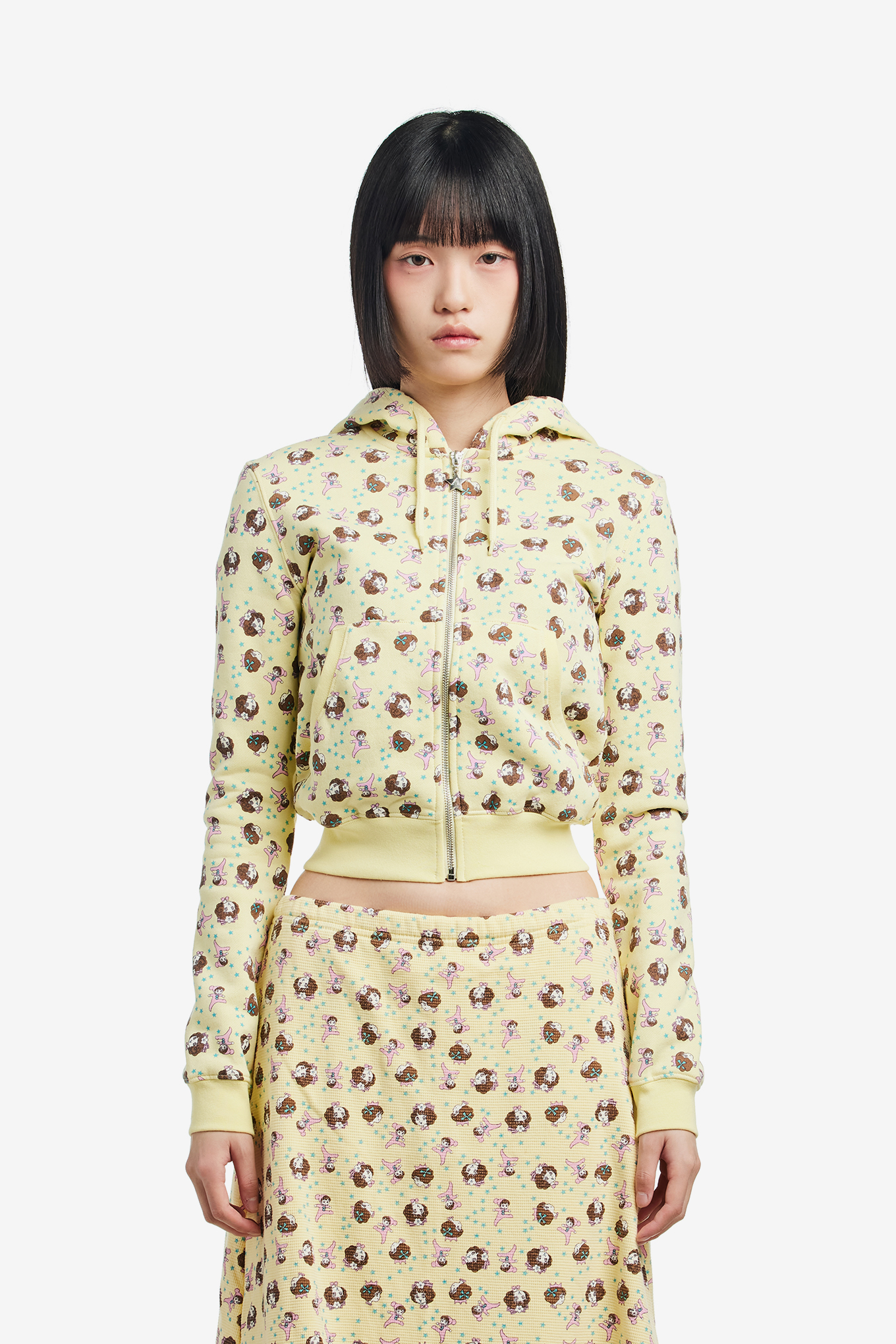 GIRL BABY SHRUNK BABY HOODIE-ASHLEY WILLIAMS-234000 | 웍스아웃