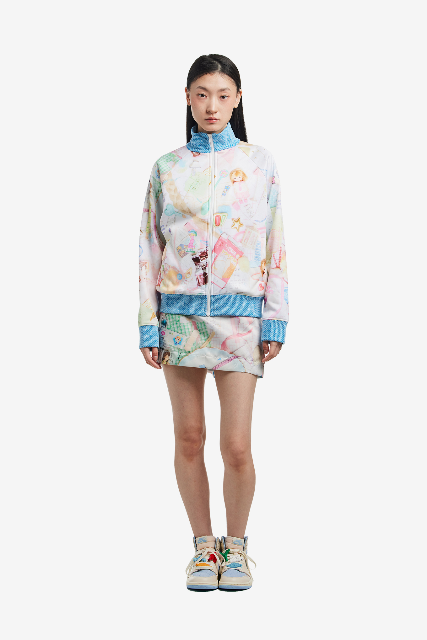 TRACK JACKET-ASHLEY WILLIAMS-570000 | 웍스아웃
