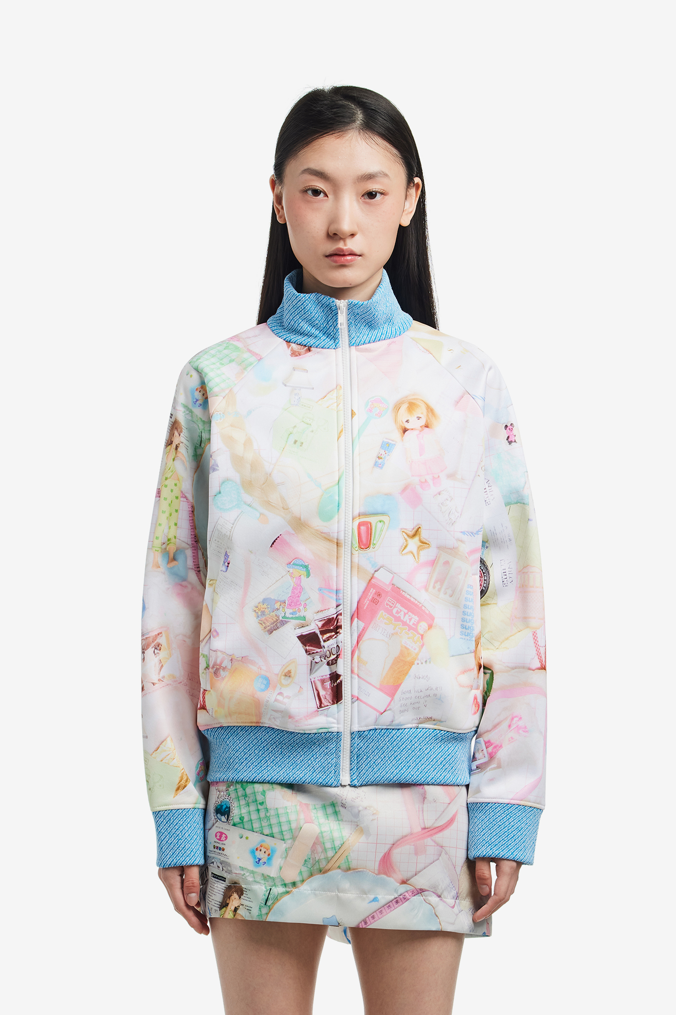 TRACK JACKET-ASHLEY WILLIAMS-570000 | 웍스아웃