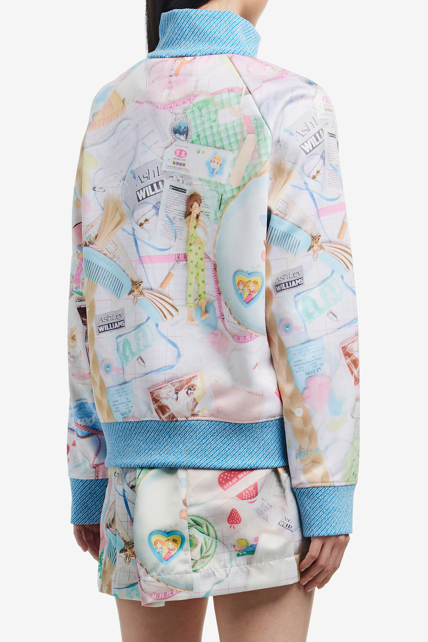 TRACK JACKET-ASHLEY WILLIAMS-570000 | 웍스아웃