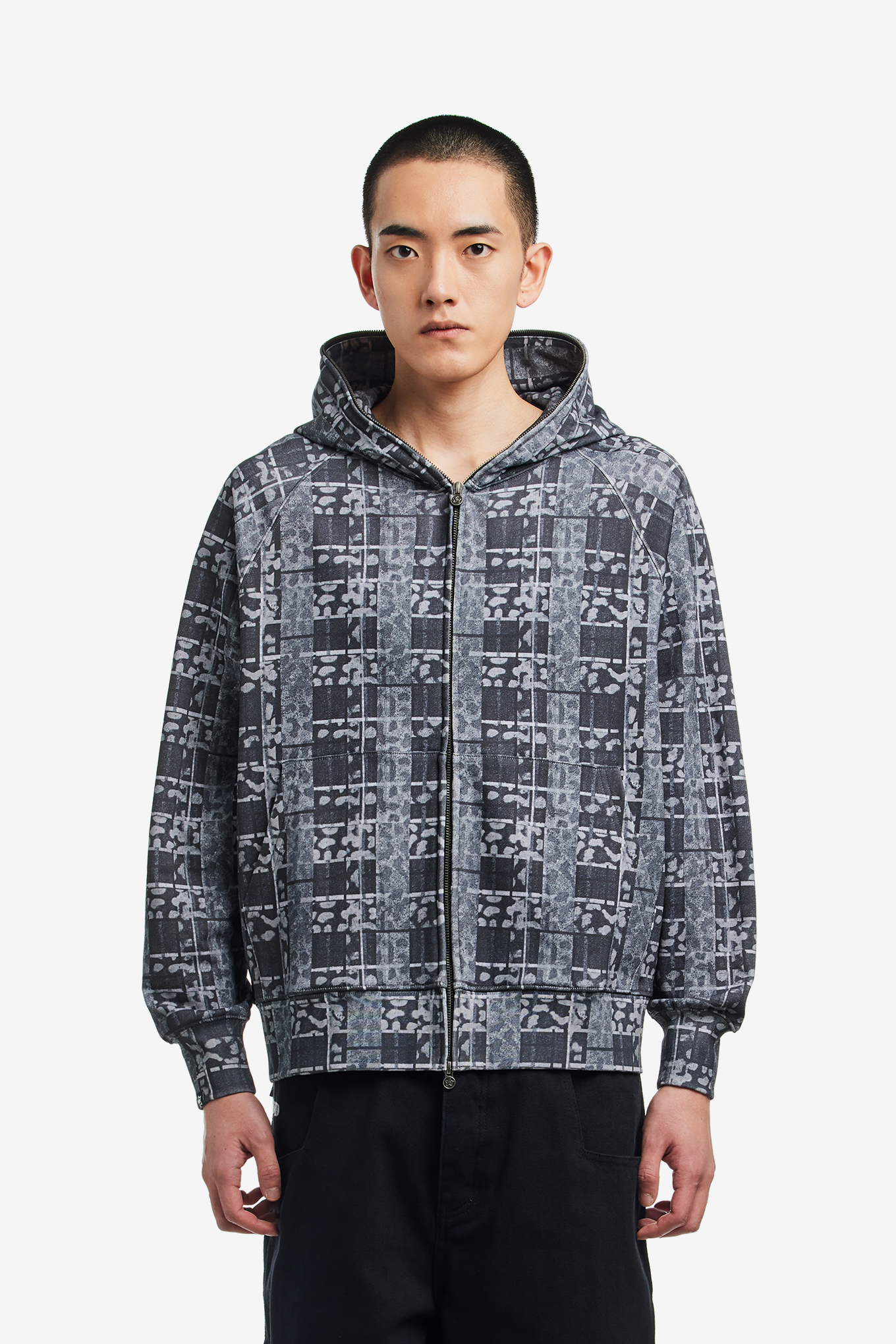 Leopard Logo フーディ buddix ジュチュウ産み Mサイズ STAR LOGO