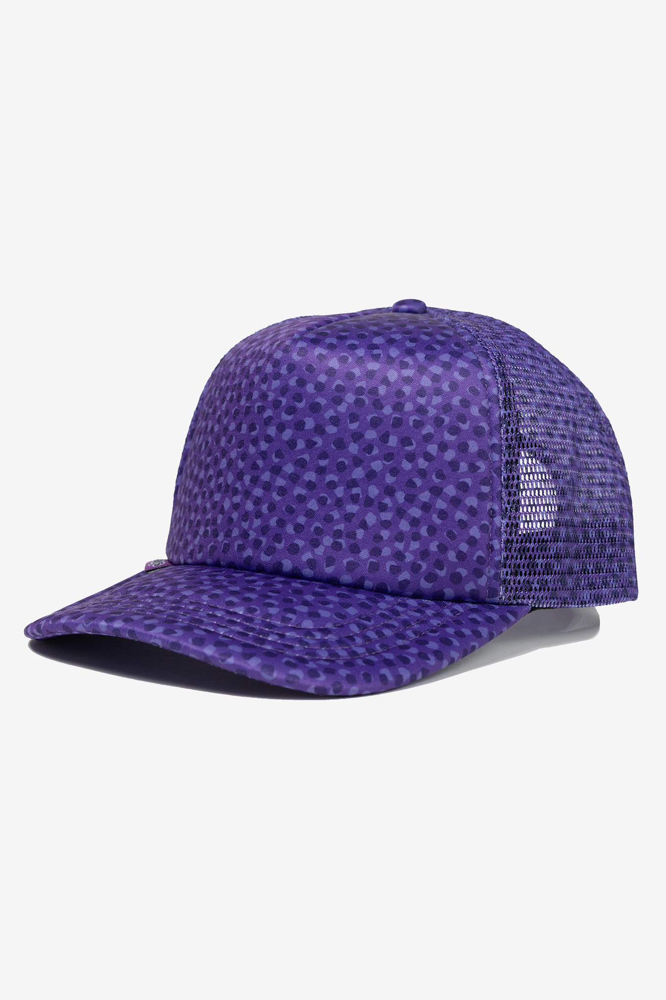 CORAL PATTERN TRUCKER CAP-ALWAYS DO WHAT YOU SHOULD DO-38000