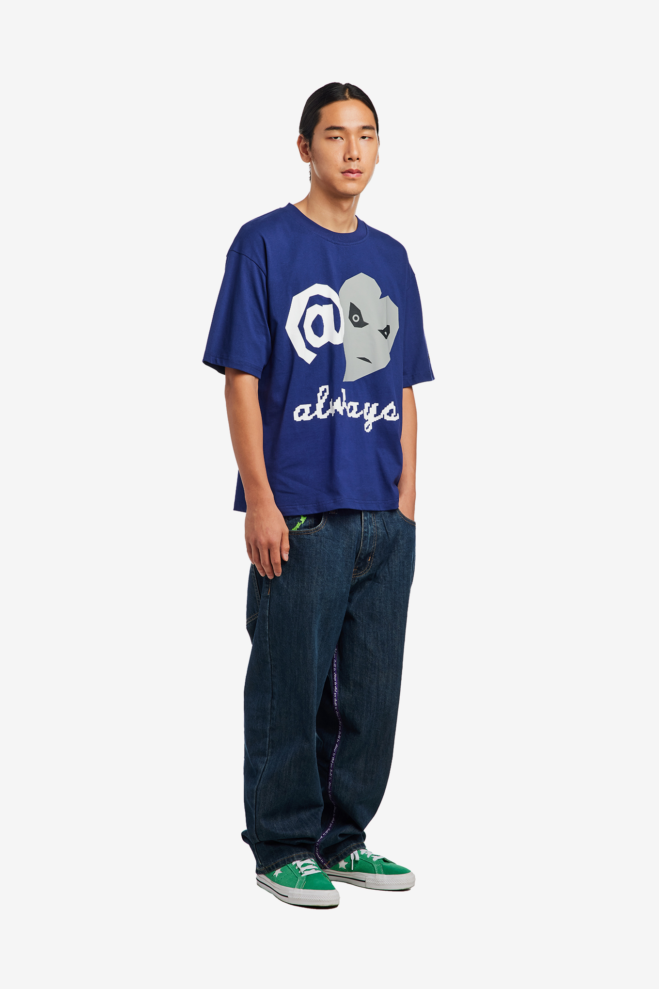 always love is hard t-shirt 完全正規品 LOVE IS HARD T-SHIRT-ALWAYS DO WHAT YOU SHOULD DO-38000 | 웍스아웃