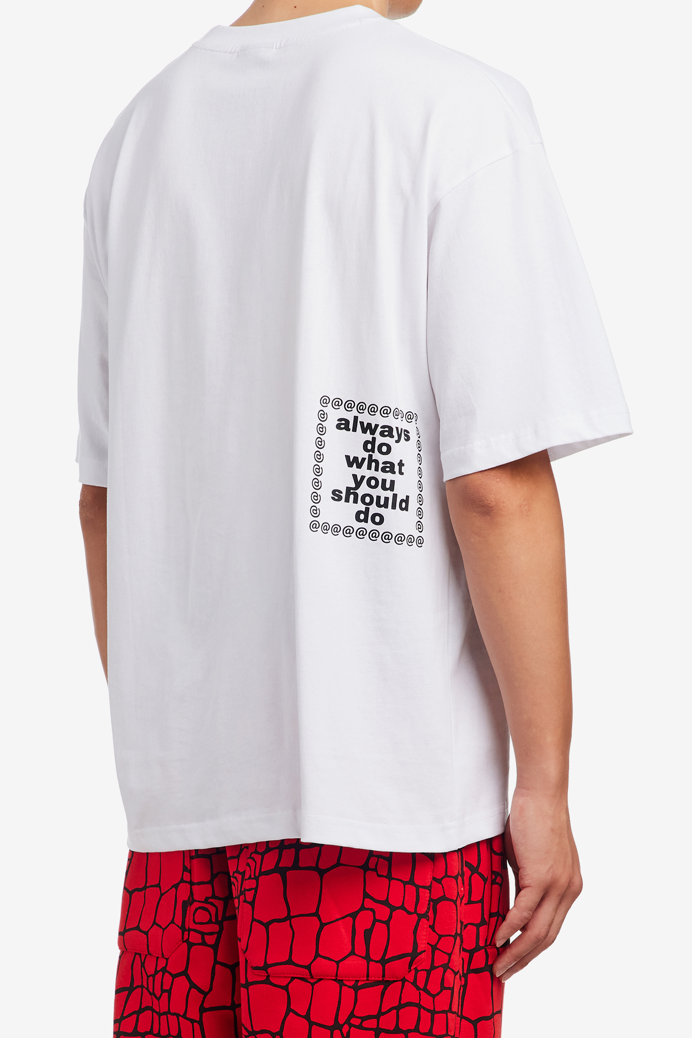 ALWAYS SKETCHY SUN T-SHIRT WHITEトップス ALWAYS SKETCHY SUN T