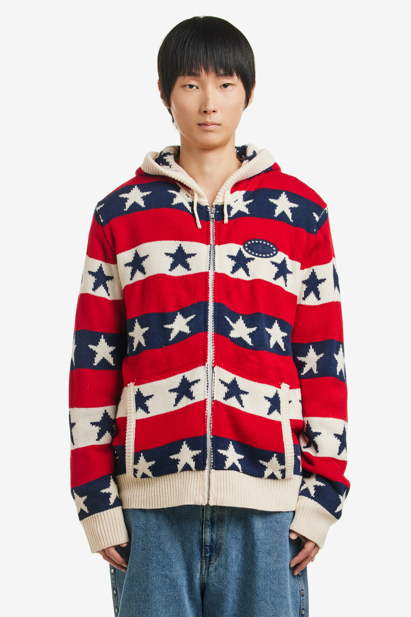 トップス AFB STAR KNIT HOODIE Knitwear – AFB