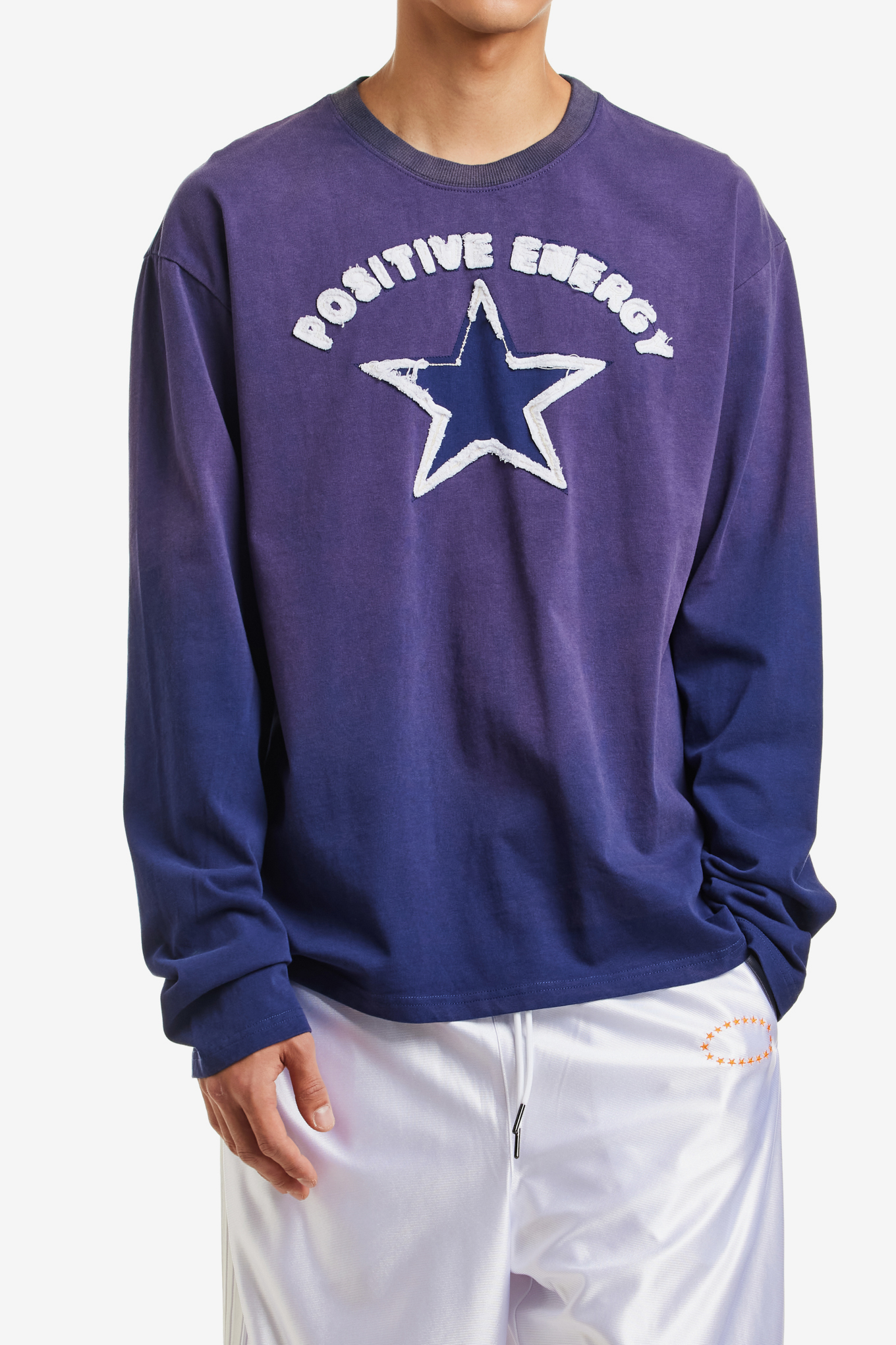 AFB afb POSITIVE ENERGY LS TEE