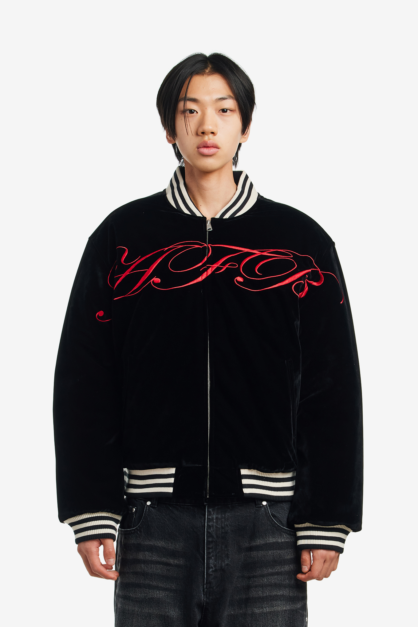 SIGNATURE BOMBER JACKET-AFB-240000 | 웍스아웃