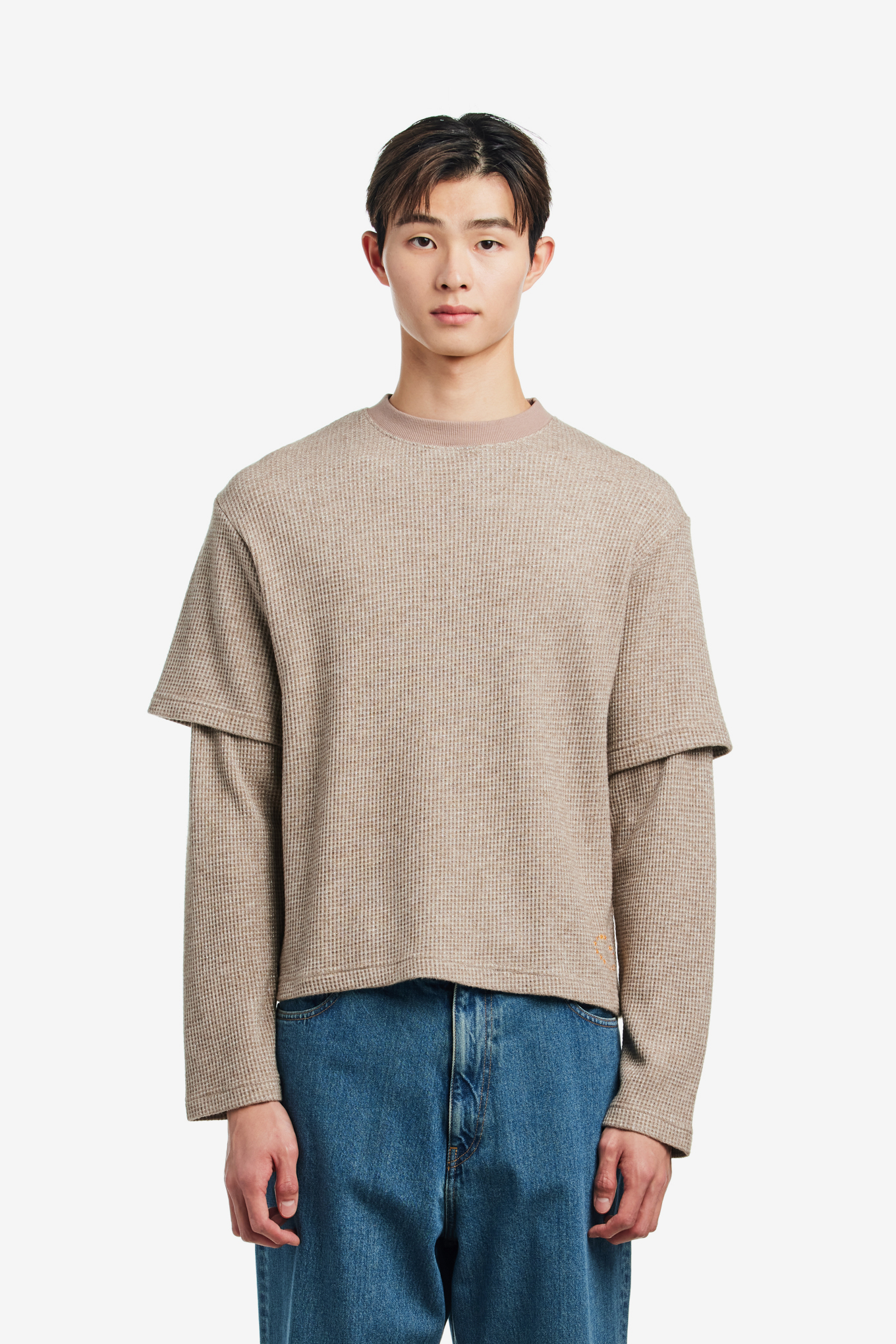 THERMAL LAYERD GLITTER LS TEE-AFB-98000 | 웍스아웃
