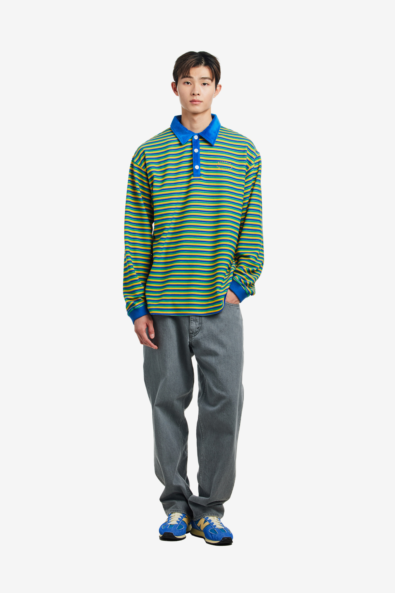COMFY LS POLO TEE-AFB-116000 | 웍스아웃