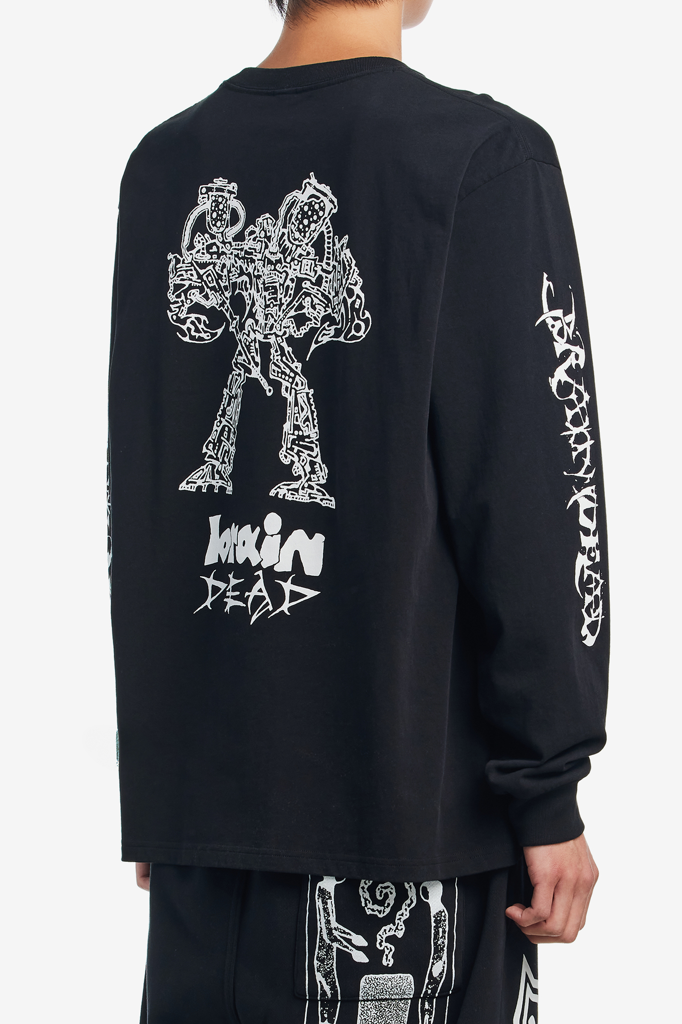 SKULL MECH LONG SLEEVE-BRAIN DEAD-54000 | 웍스아웃