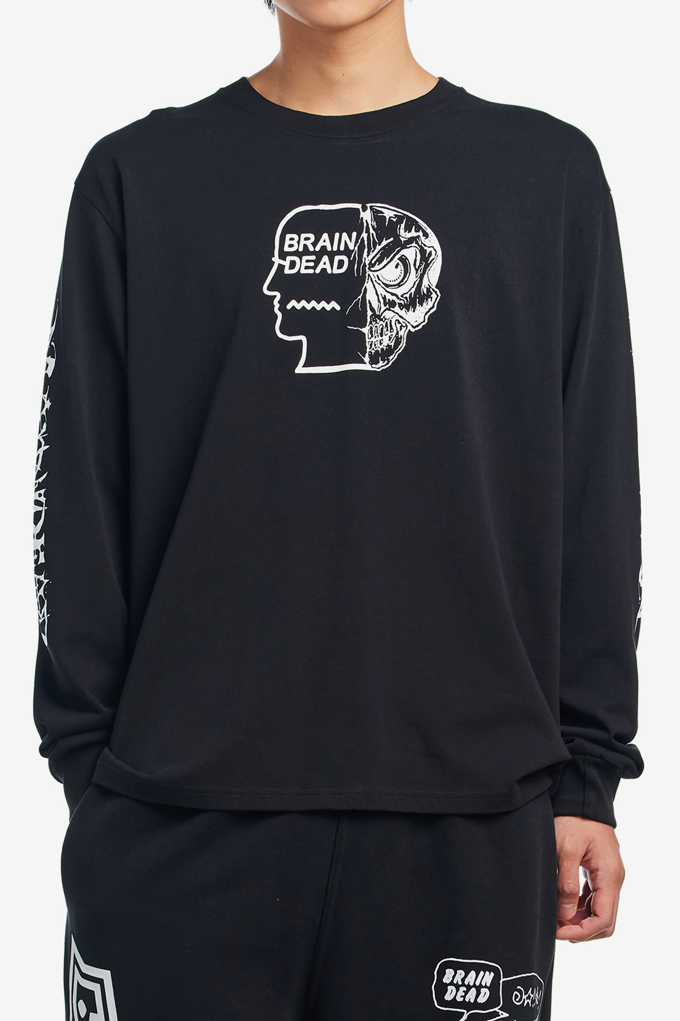 SKULL MECH LONG SLEEVE-BRAIN DEAD-54000 | 웍스아웃