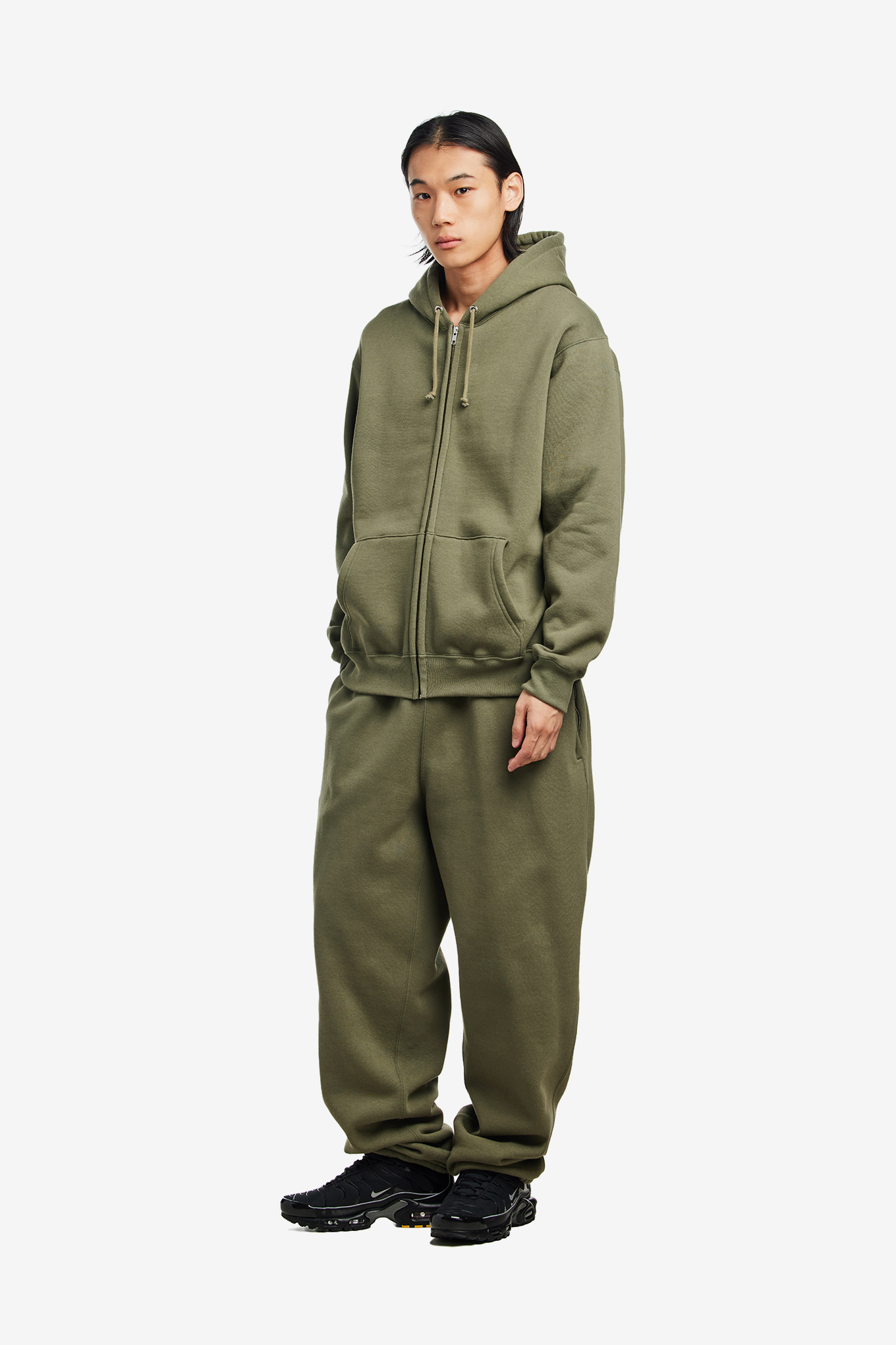 STANDARD ZIP HOODIE-CEASE-222000 | 웍스아웃