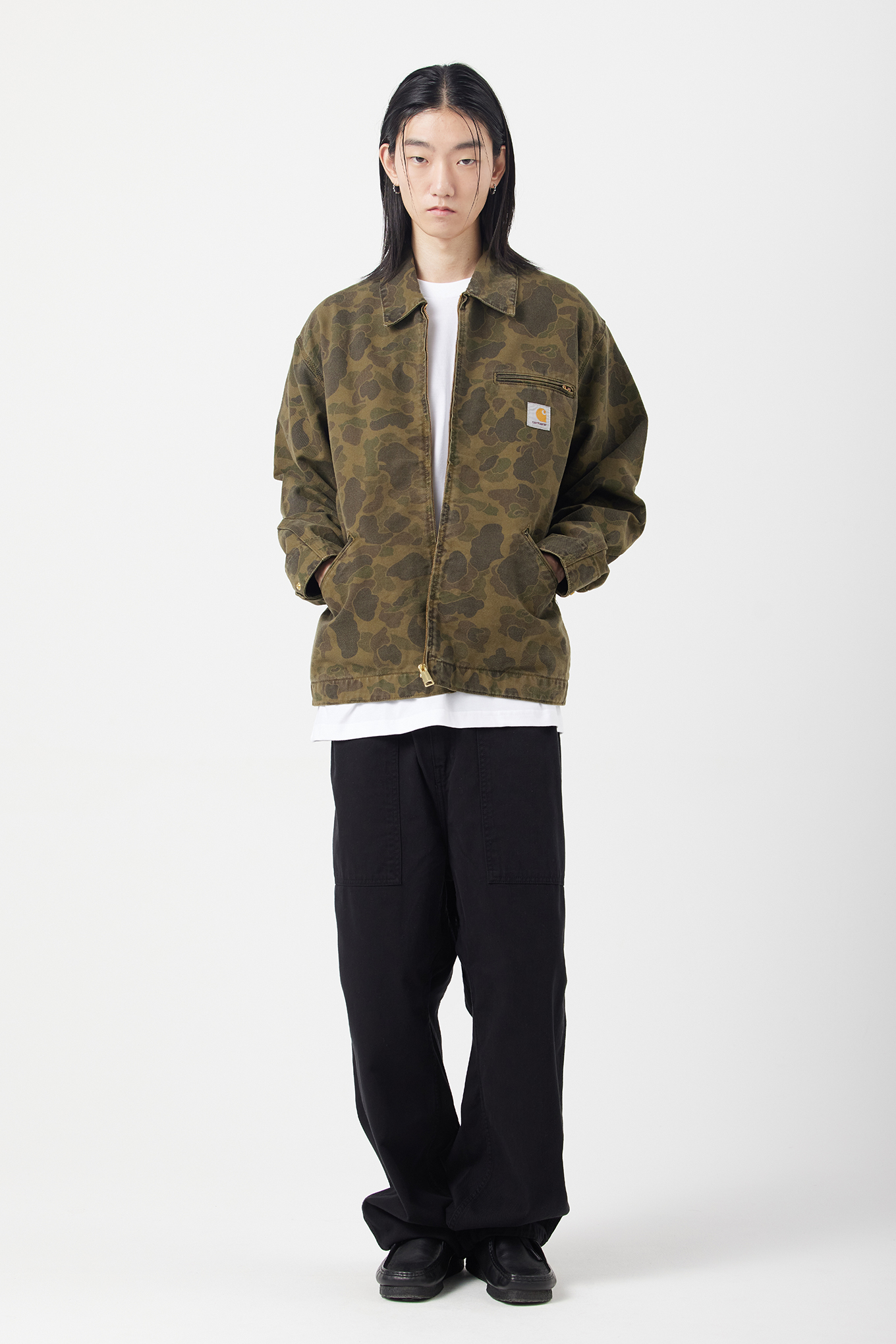 Fw25 Workwear Carhartt Michigan Camo Jacket Carhartt WIP Duck