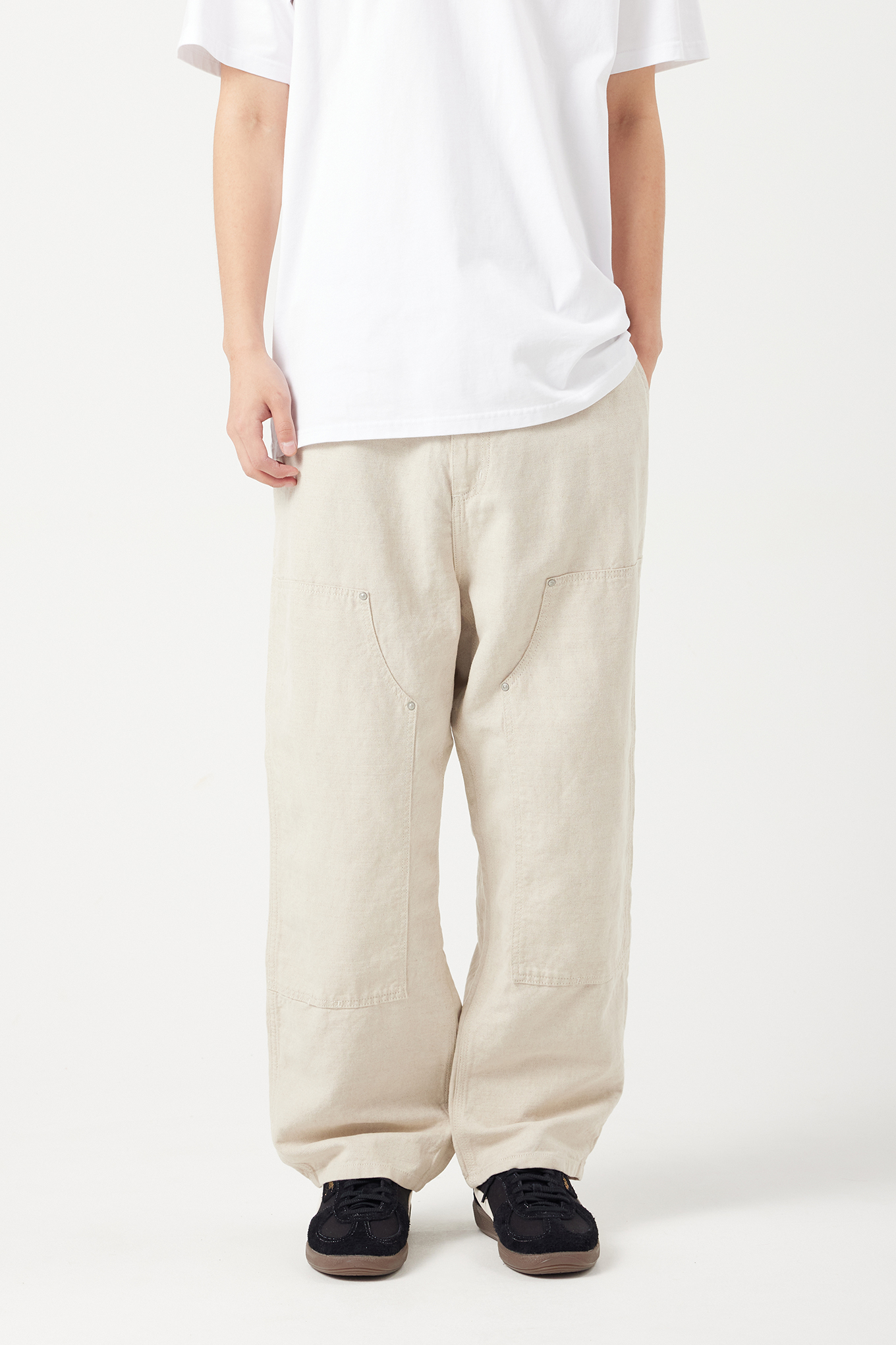 さらに100円引き◆CARHARTT◆WALTER DOUBLE KNEE PANT SULLIVAN Walter Double Knee Pant - Sullivan Canvas – Premier