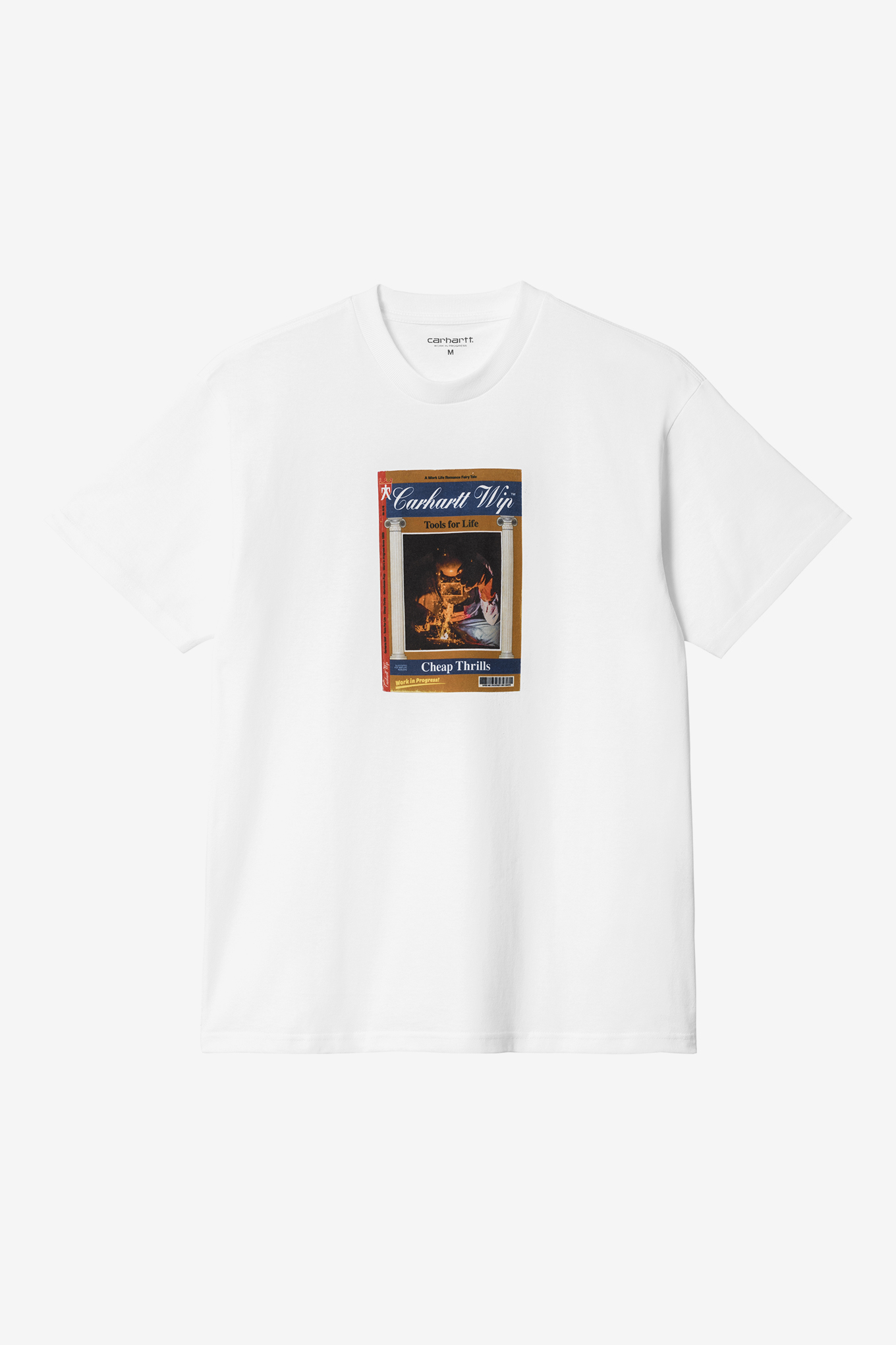 大人気★CARHARTT★S/S CHEAP THRILLS T-SHIRT(WHITE/追跡O) Carhartt WIP CHEAP THRILLS - Print T-shirt - white - Zalando