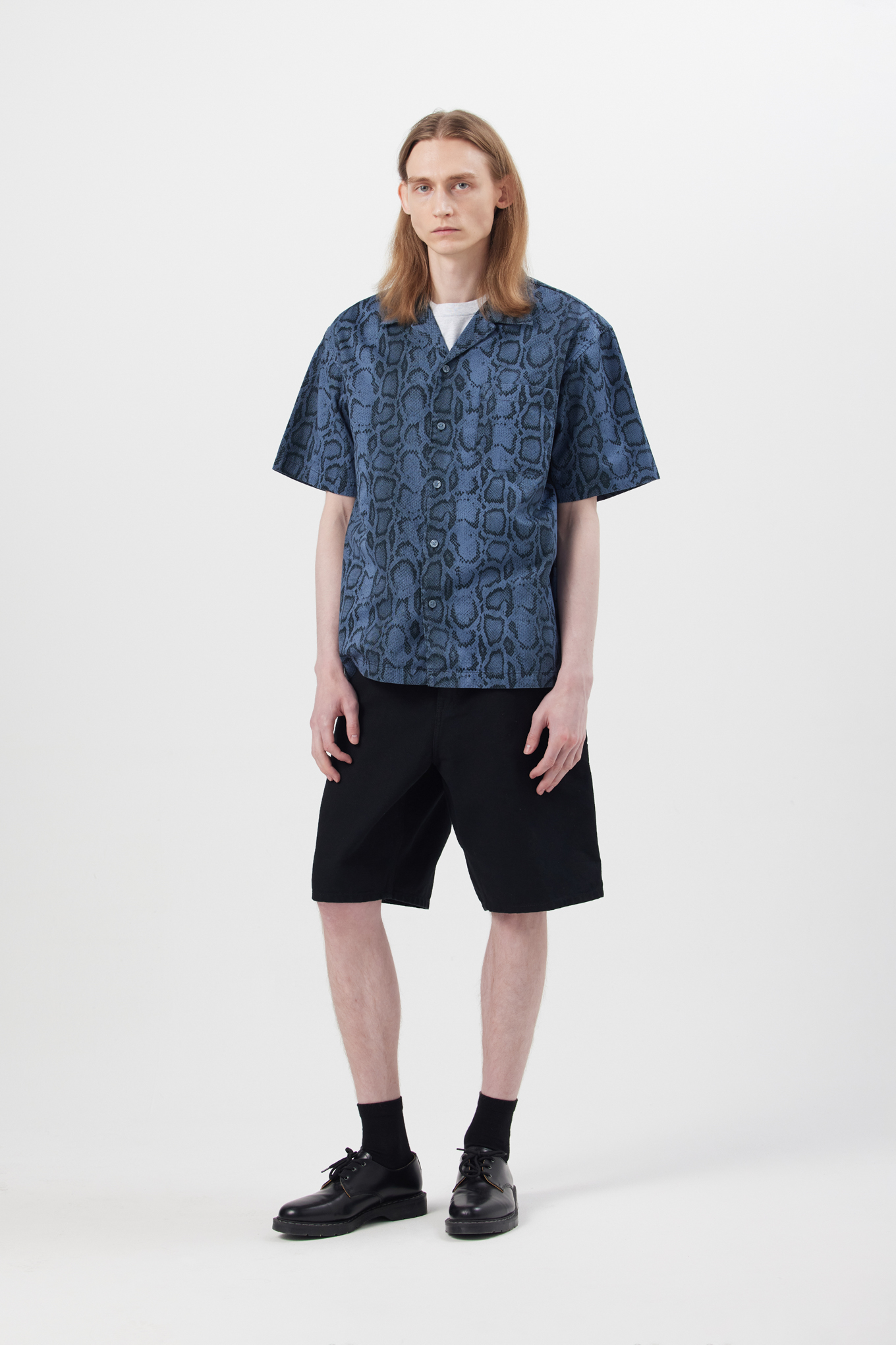 S/S SNAKE CAMO SHIRT-CARHARTT WIP-130800 | 웍스아웃