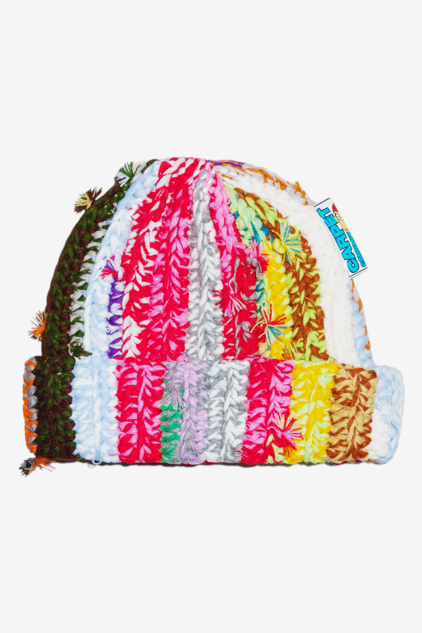 JACQUARD TAG BEANIE-CARPET COMPANY-52800 | 웍스아웃