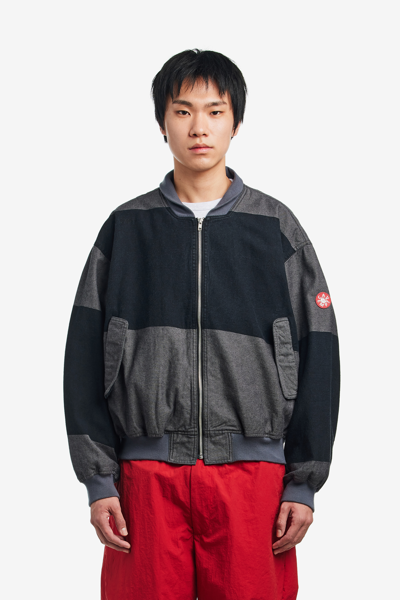 OVERDYE STRIPE ZIP JACKET-CAV EMPT-375000 | 웍스아웃