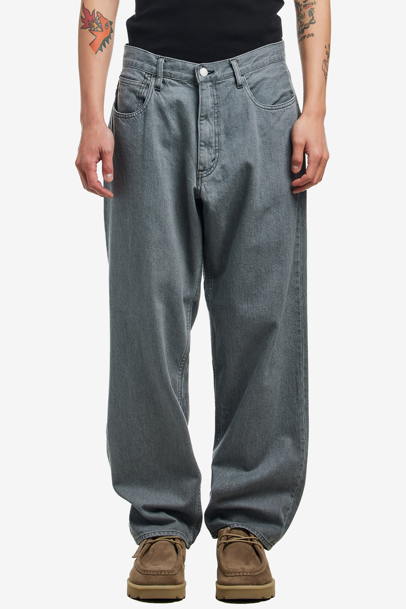 1992 WASHED BLACK DENIM-CAV EMPT-205000 | 웍스아웃