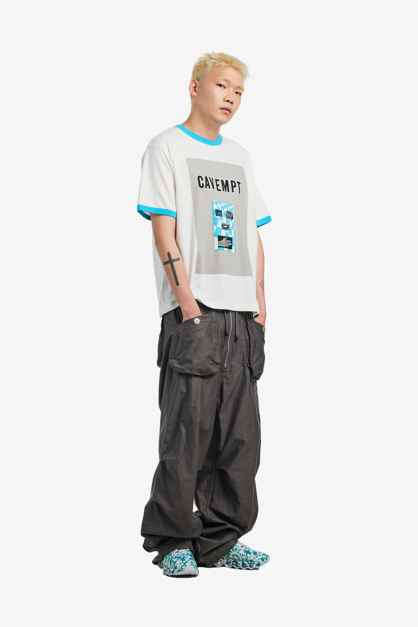 希少 C.E. CAV EMPT FLIGHT PANTS Cav Empt PE Flight Pants - Size Medium - Khaki - NEW - Made in