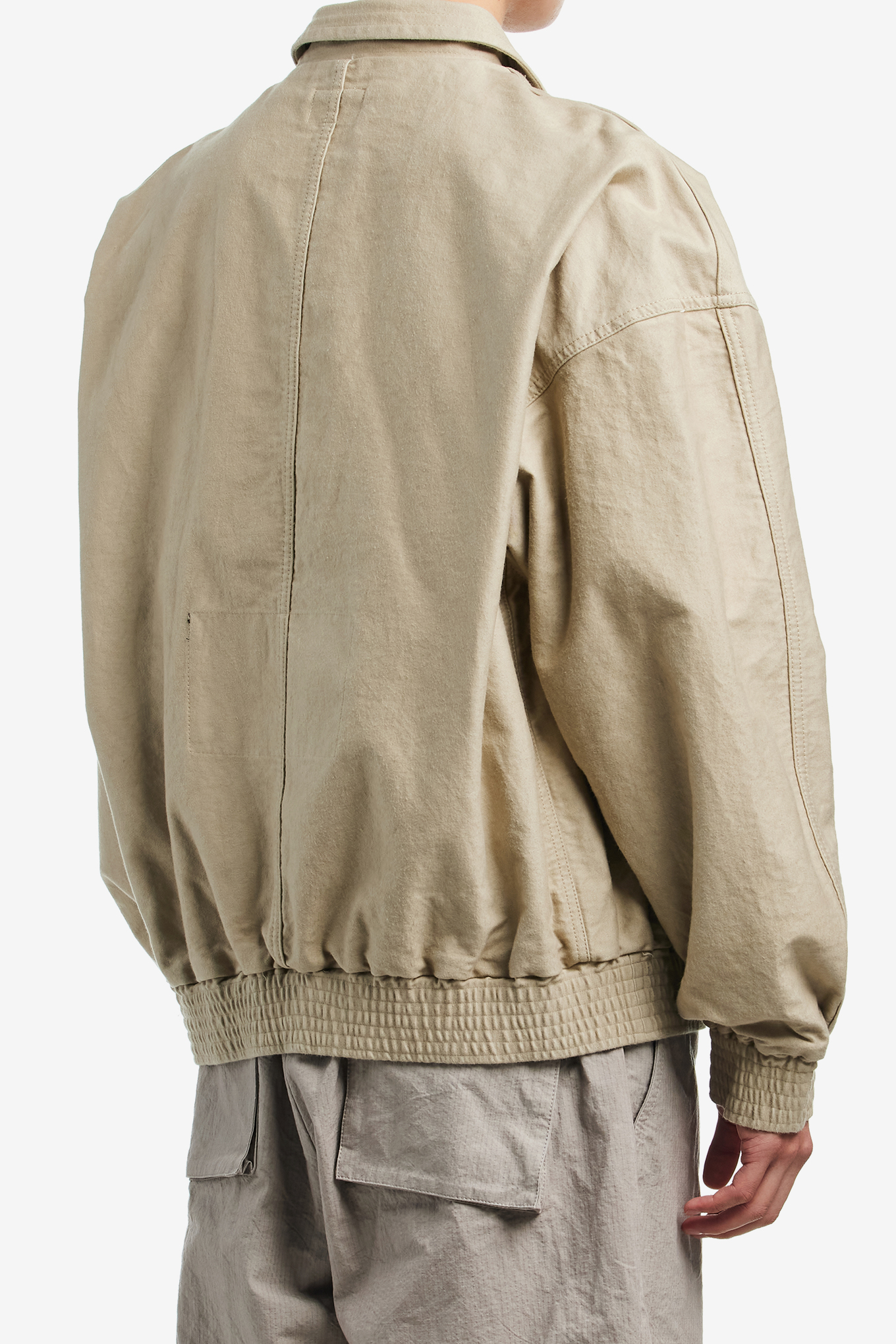 CASUAL ZIP SHORT JACKET-CAV EMPT-750000 | 웍스아웃