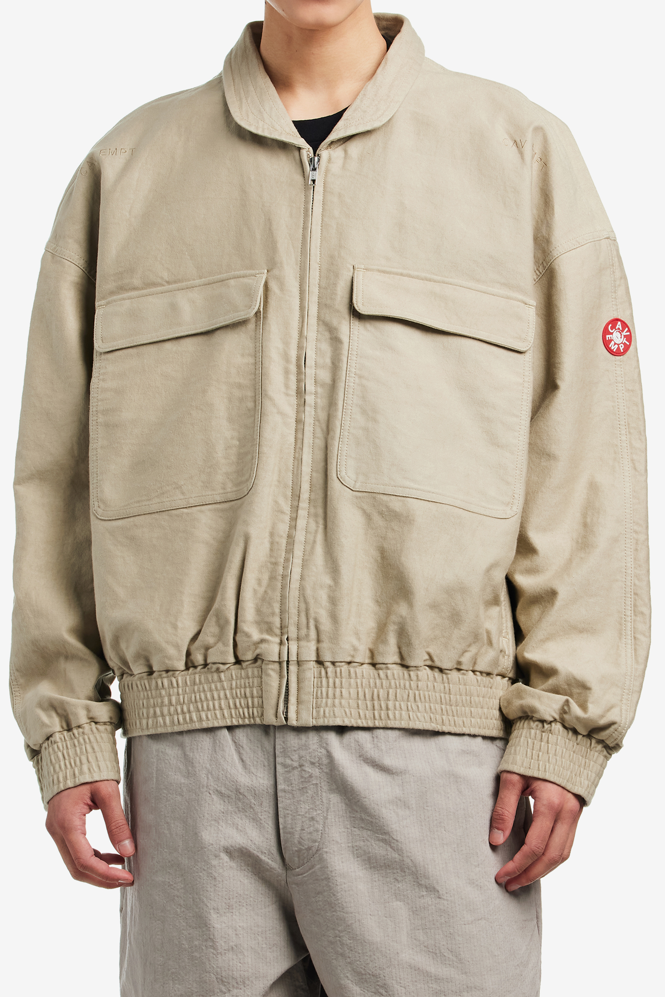 CASUAL ZIP SHORT JACKET-CAV EMPT-750000 | 웍스아웃