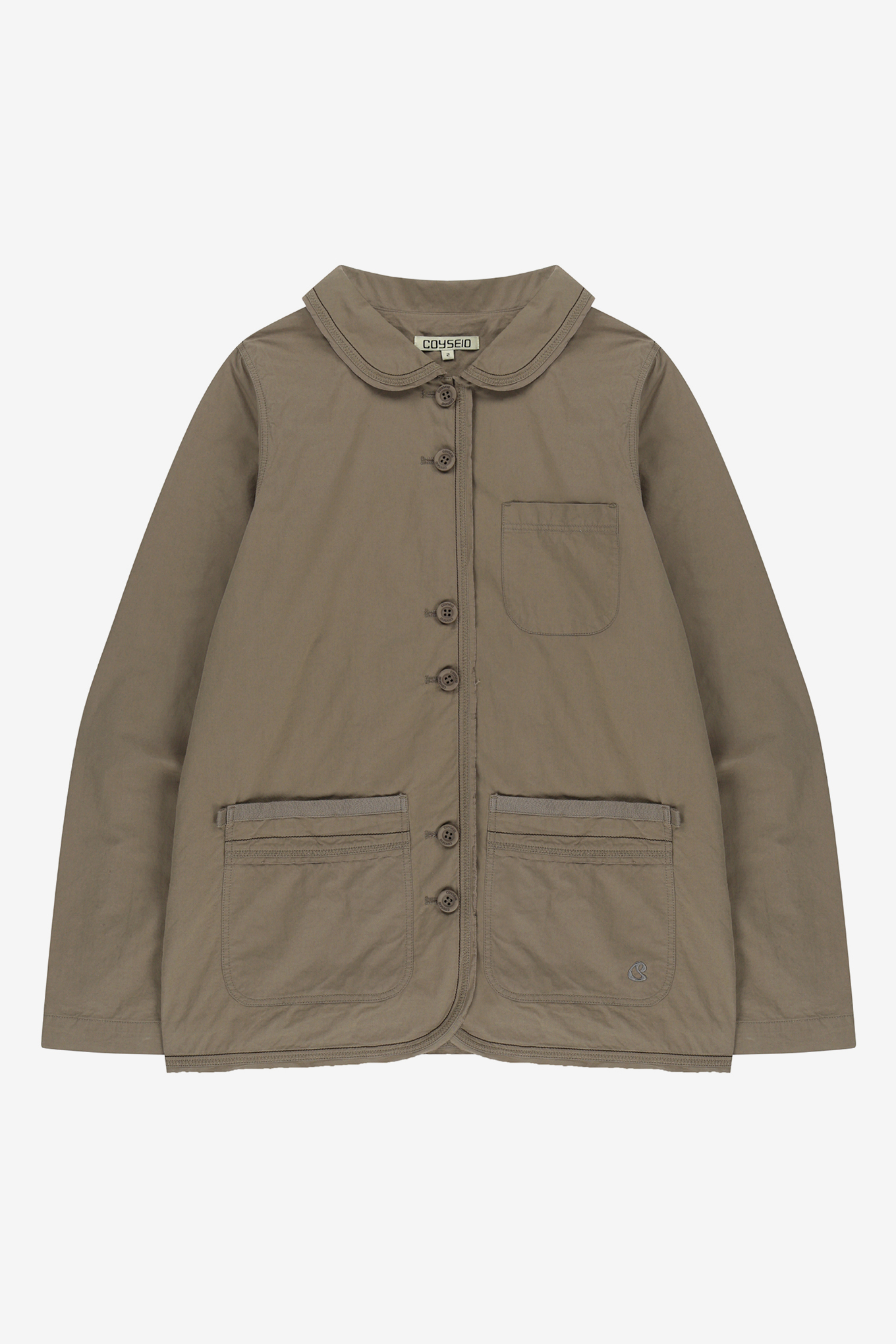 無料配送 ◇ COYSEIO ◇ RAW EDGE COTTON JACKET RAW EDGE COTTON