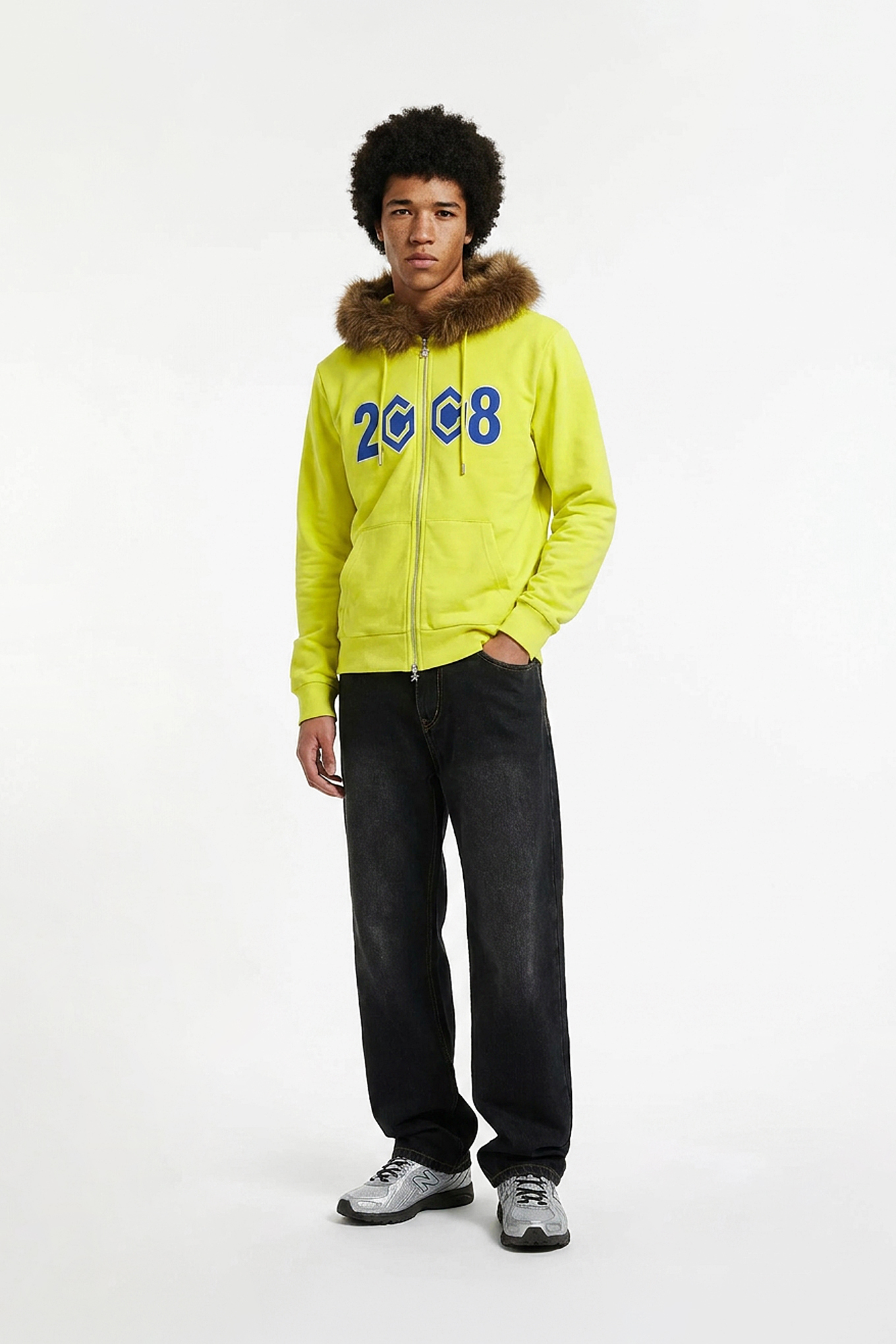 8CUBE FUR ZIP HOODIE-FUCK THIS INDUSTRY 2008-238000 | 웍스아웃