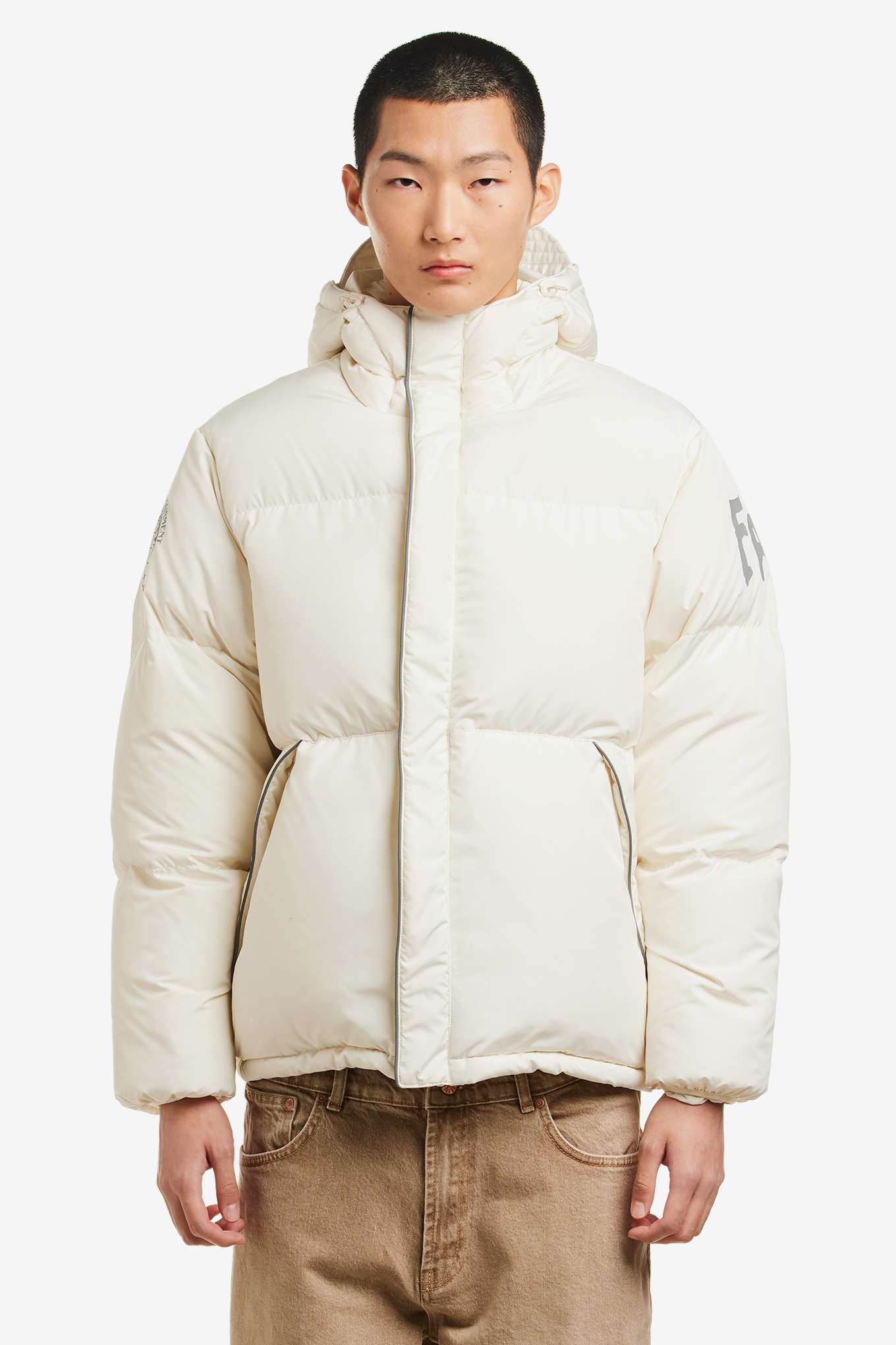 REFLECTIVE PUFFER JACKET-FUCKING AWESOME-256800 | 웍스아웃