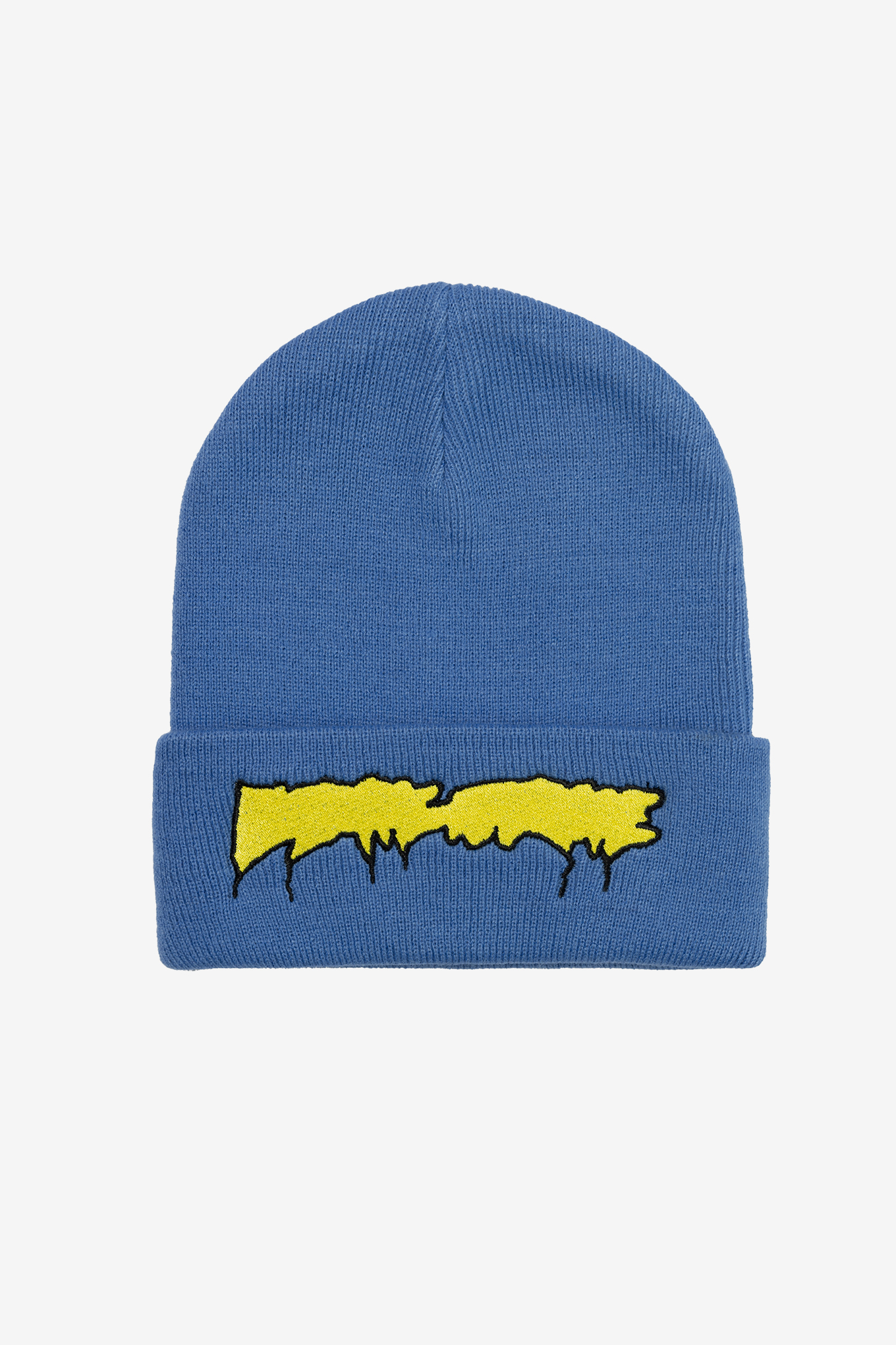 【FUCKING AWESOME】 DRIP STAMP EMBROIDERED BEANIE SKY 2024_FA_Summer_GraphicDetail_B