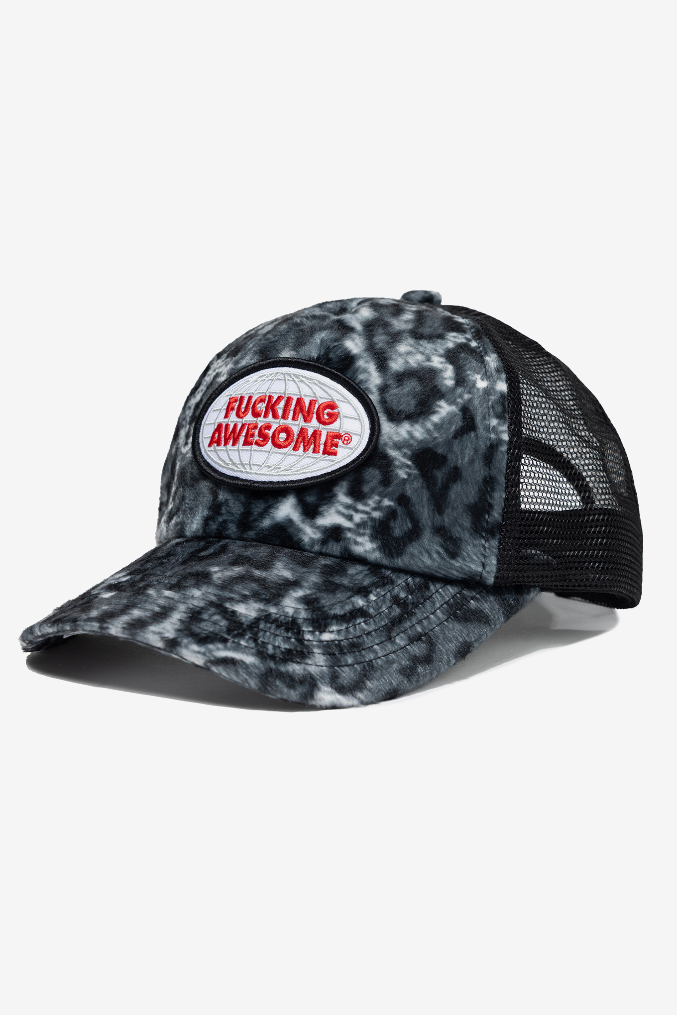 FUZZY LEOPARD HAT-FUCKING AWESOME-65000 | 웍스아웃