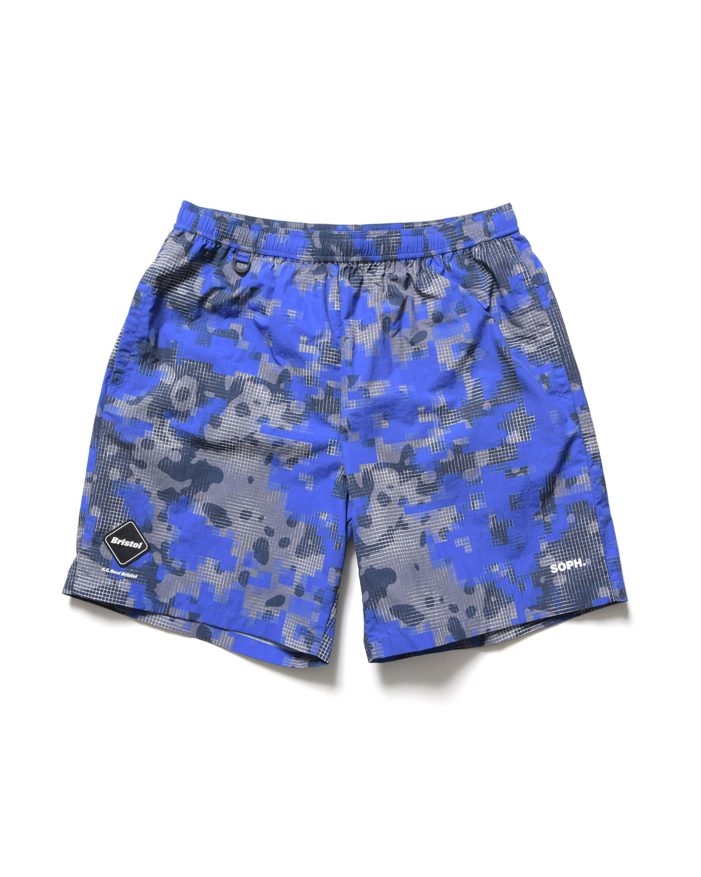FRAGMENT: CAMOUFLAGE NYLON SHORTS*-F.C.REAL BRISTOL-227000 | SOPH