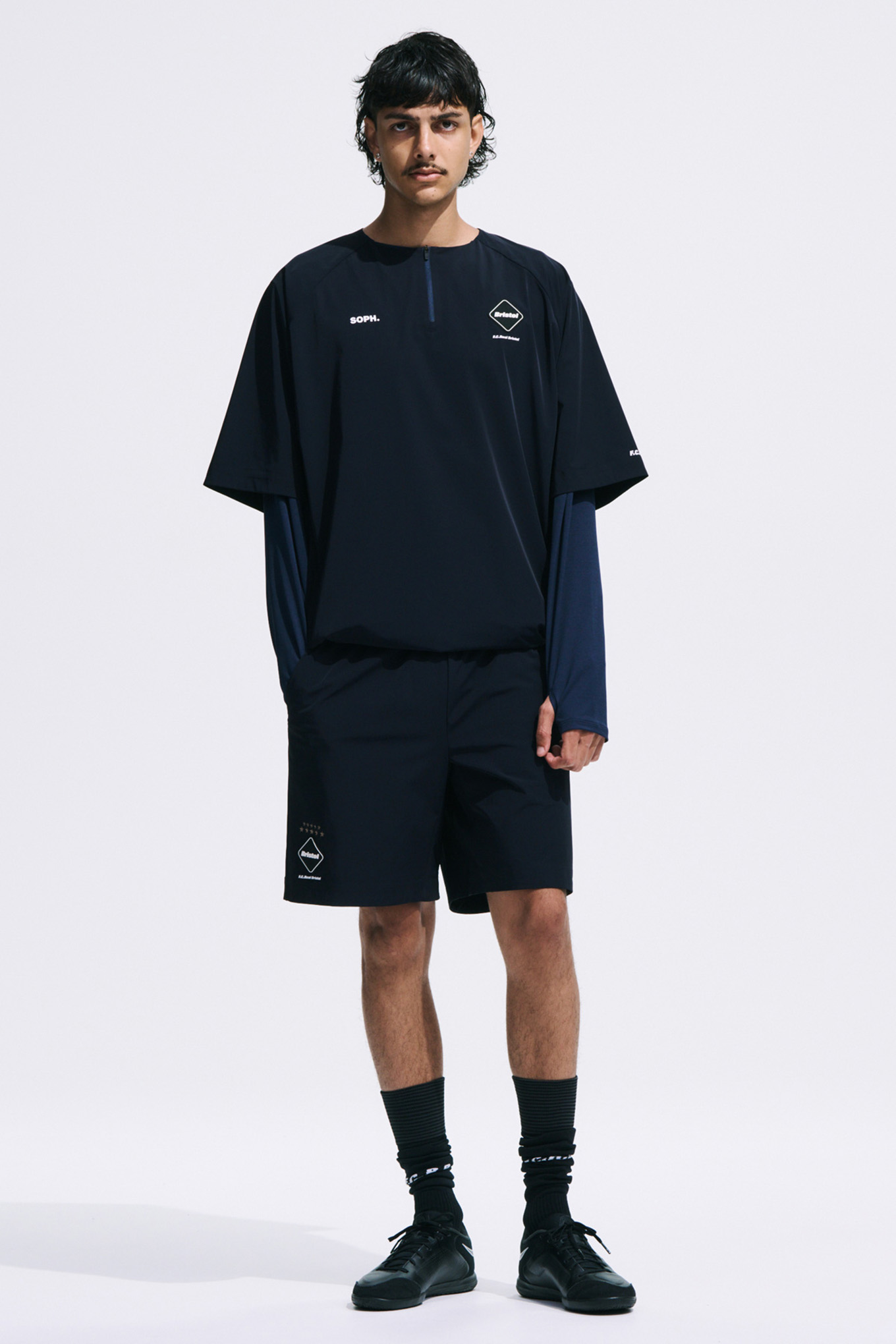 CORDURA 4WAY STRETCH VENTILATION S/S PISTE-F.C.REAL BRISTOL-233000 