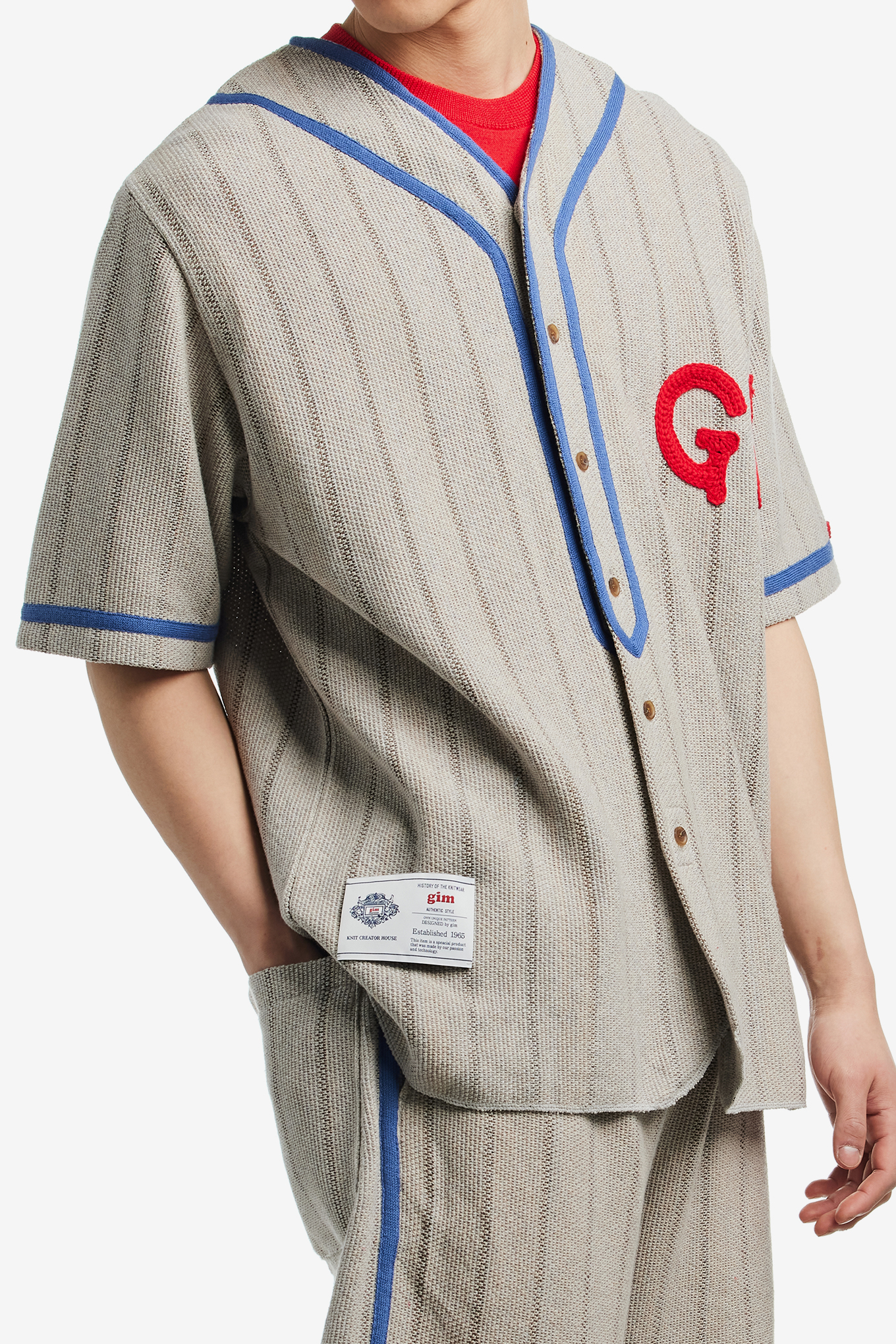 BASEBALL SHIRTS-GIM CONTEXT-432000 | 웍스아웃