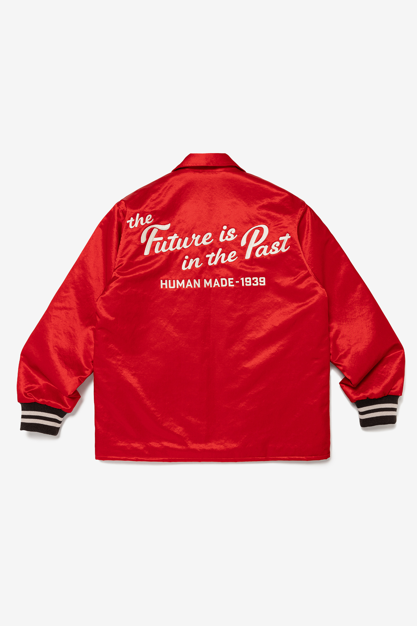 HUMAN MADE SATIN JACKET スカジャン　XL 中古・古着通販】HUMAN MADE (ヒューマンメイド) SATIN JACKET レッド
