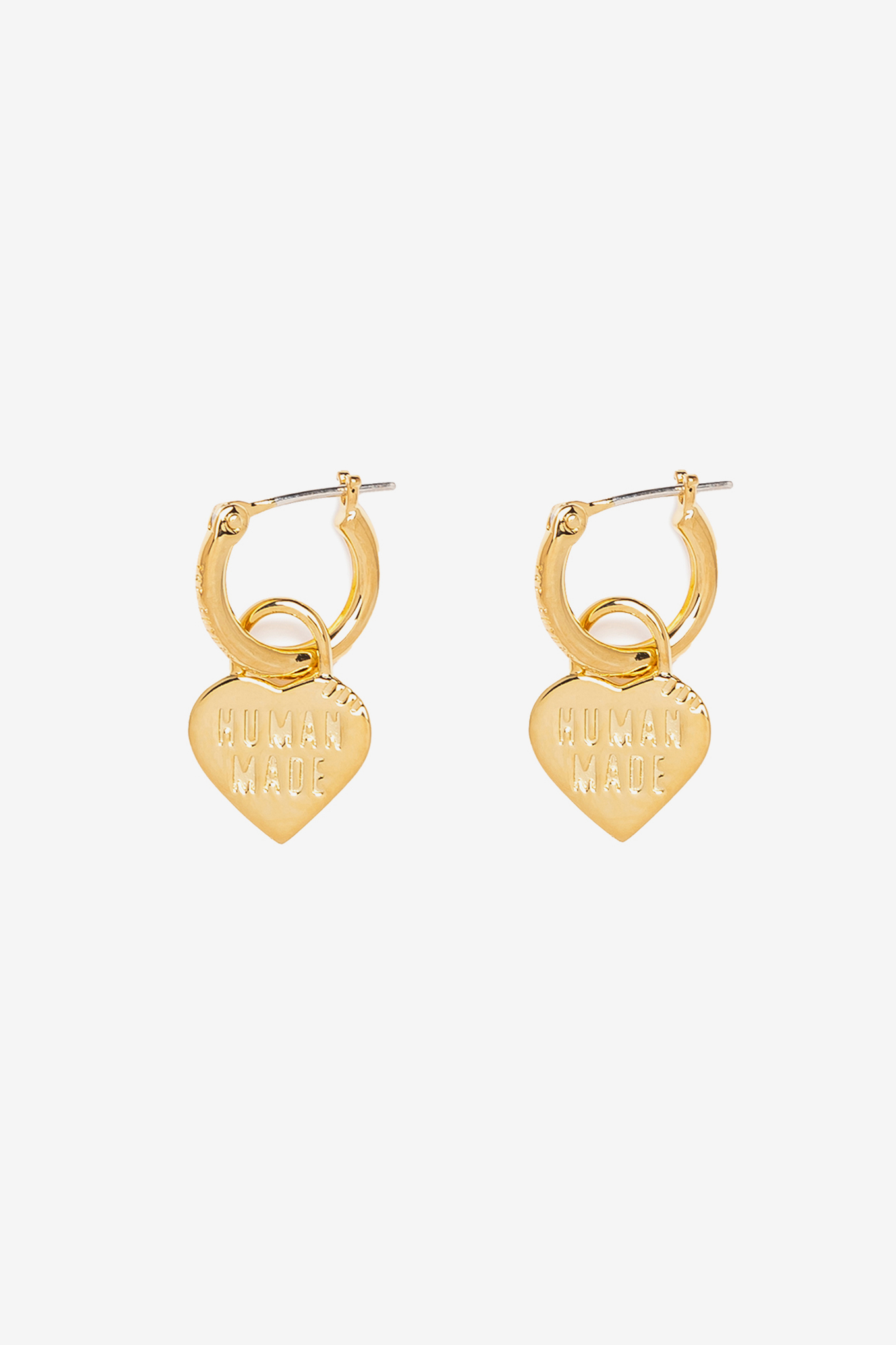 HEART SILVER EARRINGS-HUMAN MADE-180000 | 웍스아웃