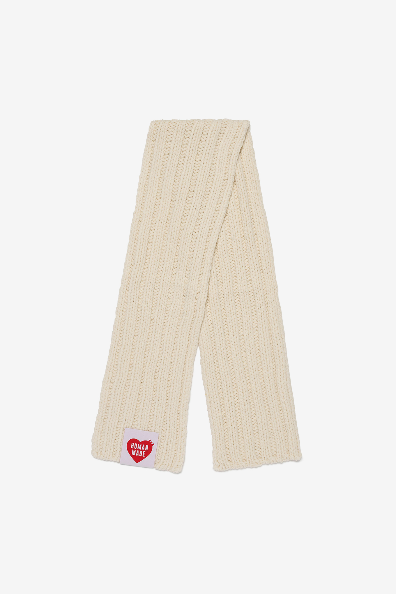 HAND KNIT MUFFLER-HUMAN MADE-240000 | 웍스아웃