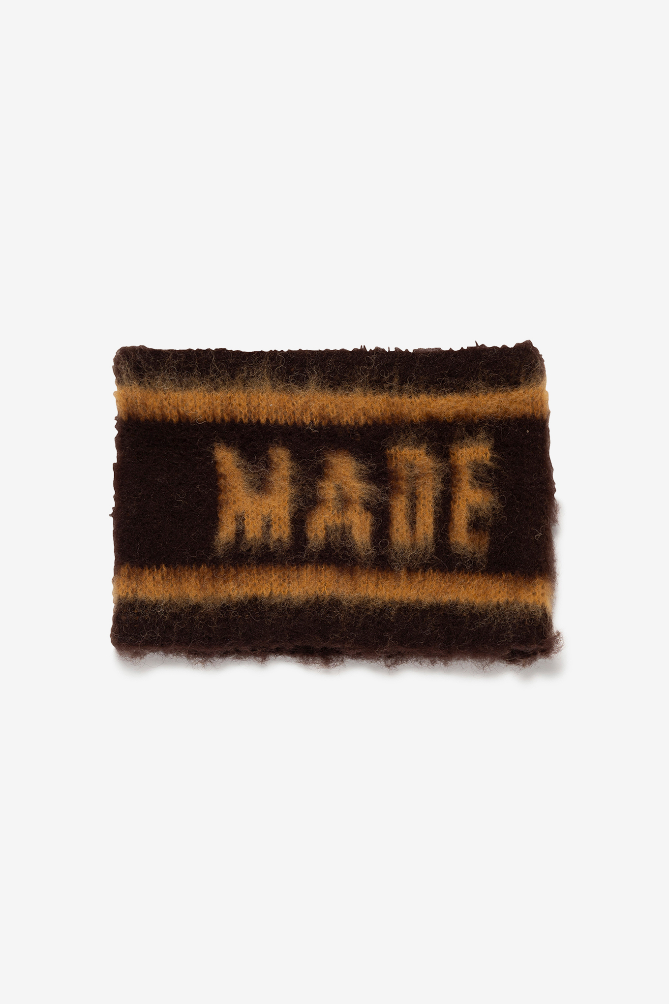 SHAGGY KNIT LOGO BAND-HUMAN MADE-108000 | 웍스아웃
