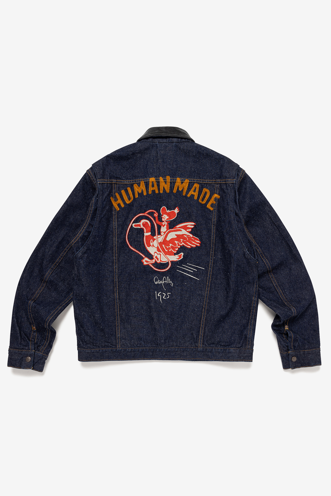 ZIP-UP DENIM WORK JACKET-HUMAN MADE-760000 | 웍스아웃