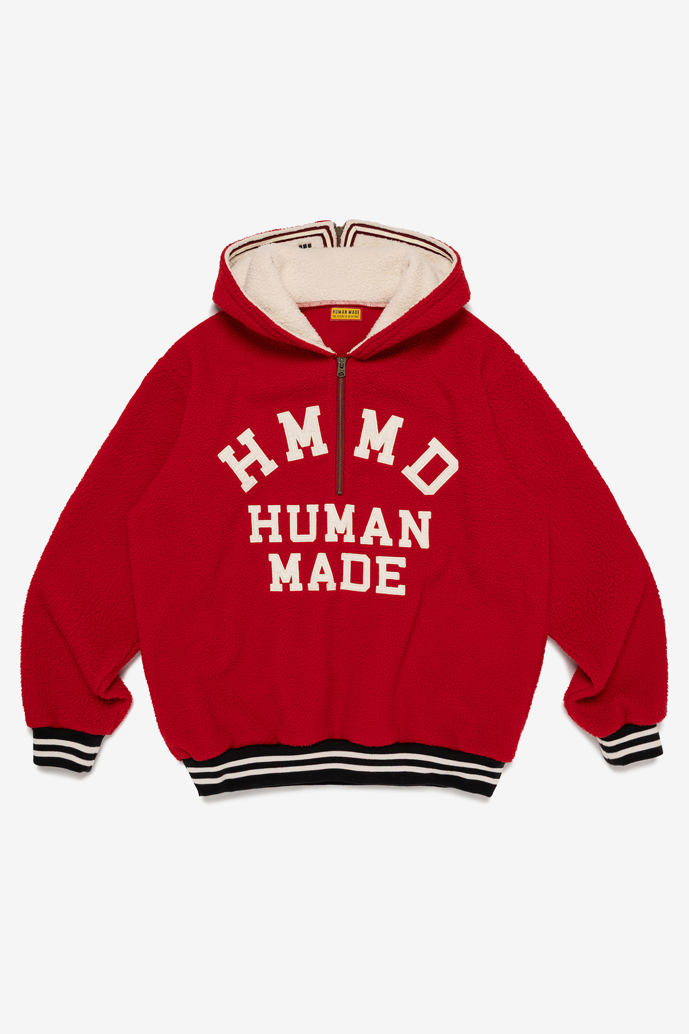 HALF-ZIP FLEECE PULLOVER-HUMAN MADE-428000 | 웍스아웃