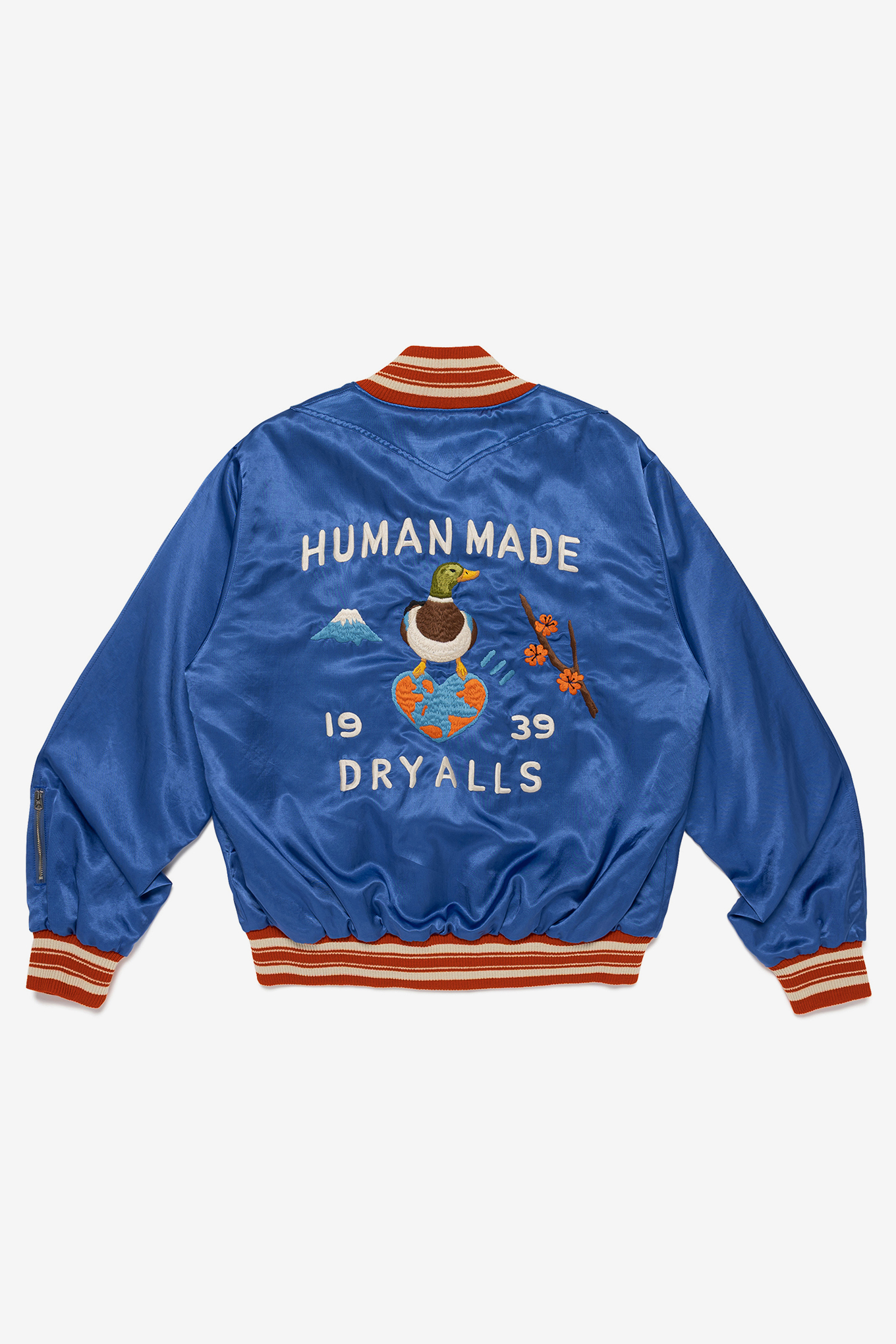 SATIN JACKET-HUMAN MADE-1050000 | 웍스아웃