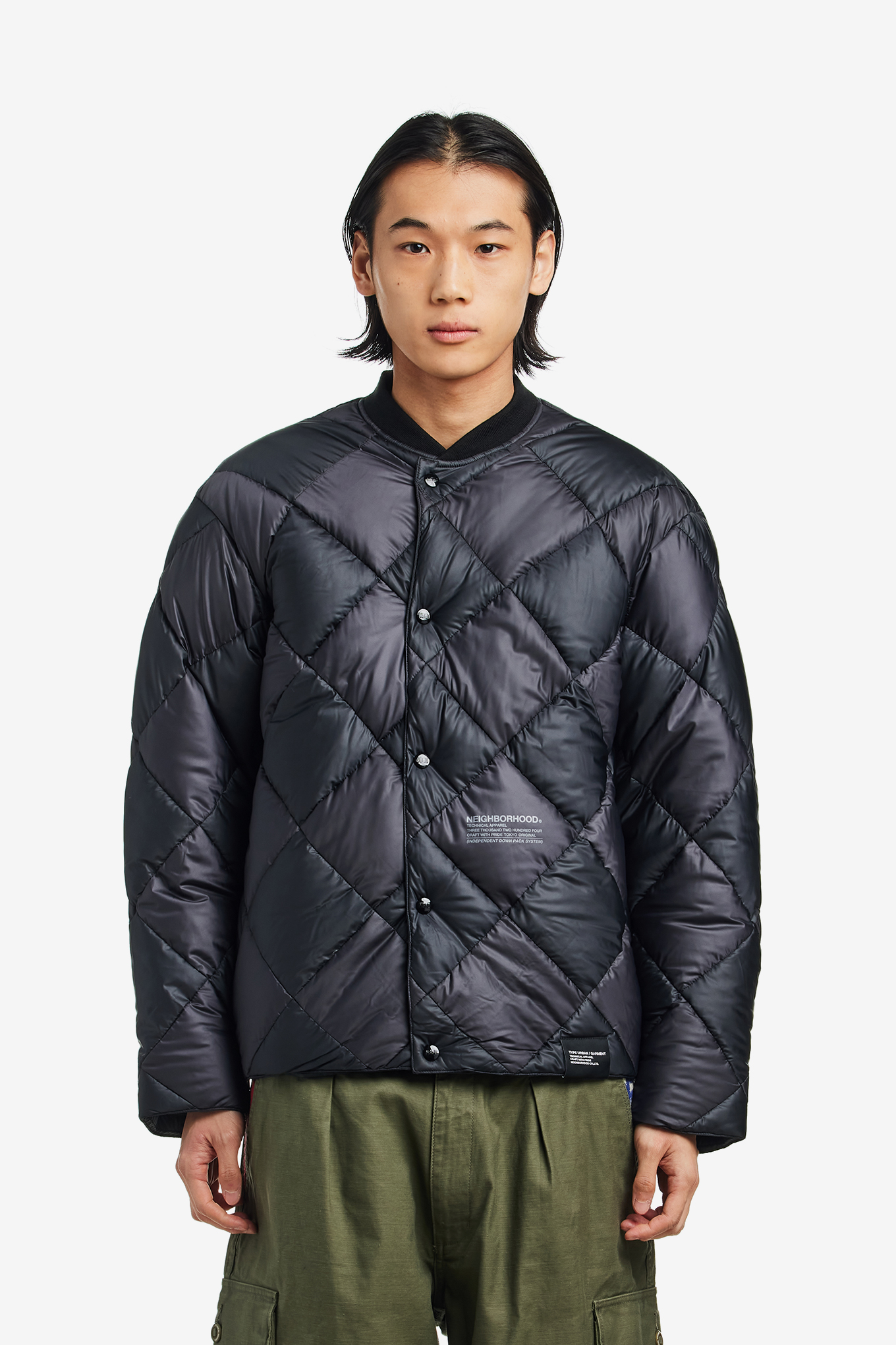 NEIGHBORHOOD CHECKER DOWN JACKET 23AW | DOWN CHECKER NEIGHBORHOOD 