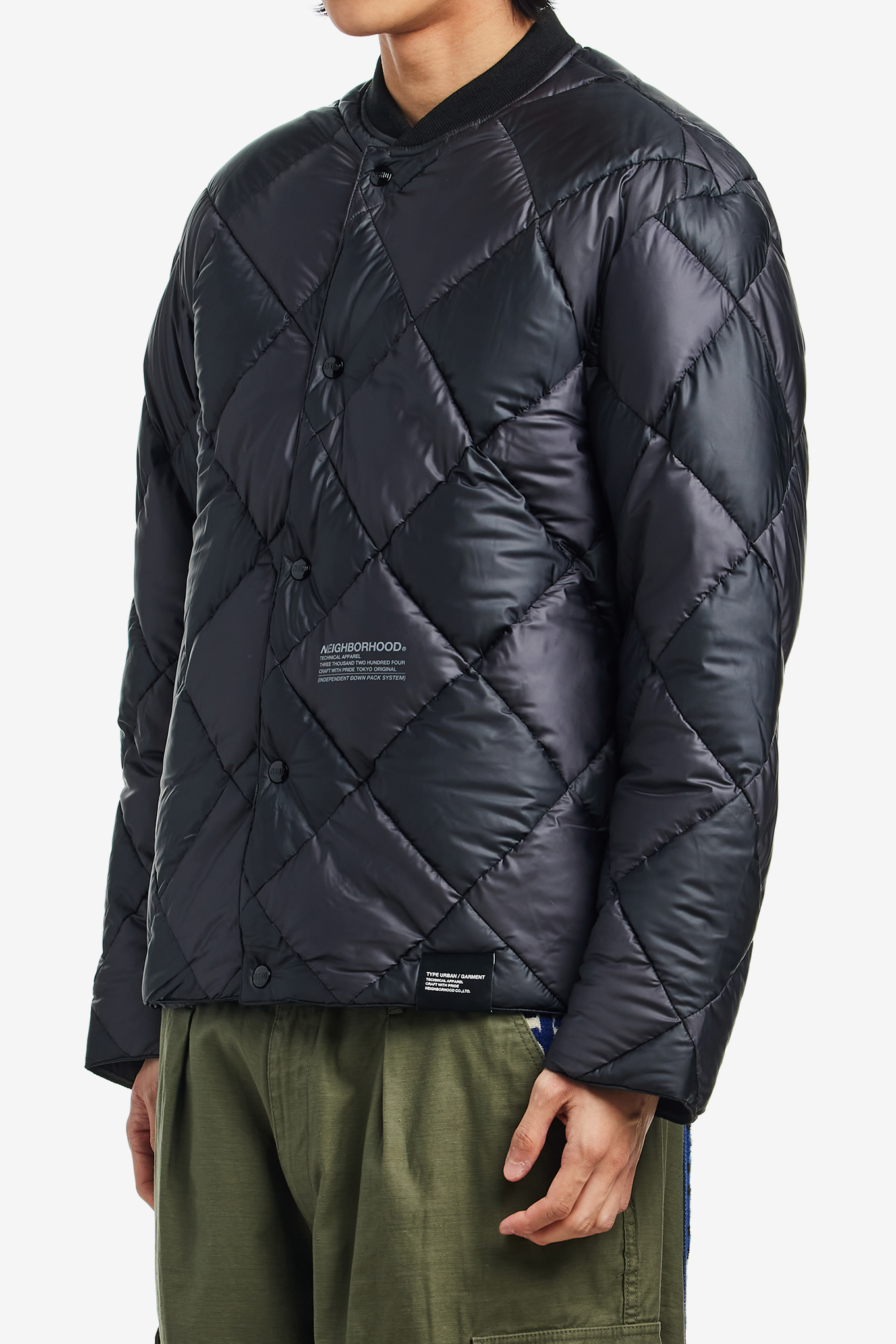 CHECKER DOWN JACKET-NEIGHBORHOOD-660000 | 웍스아웃