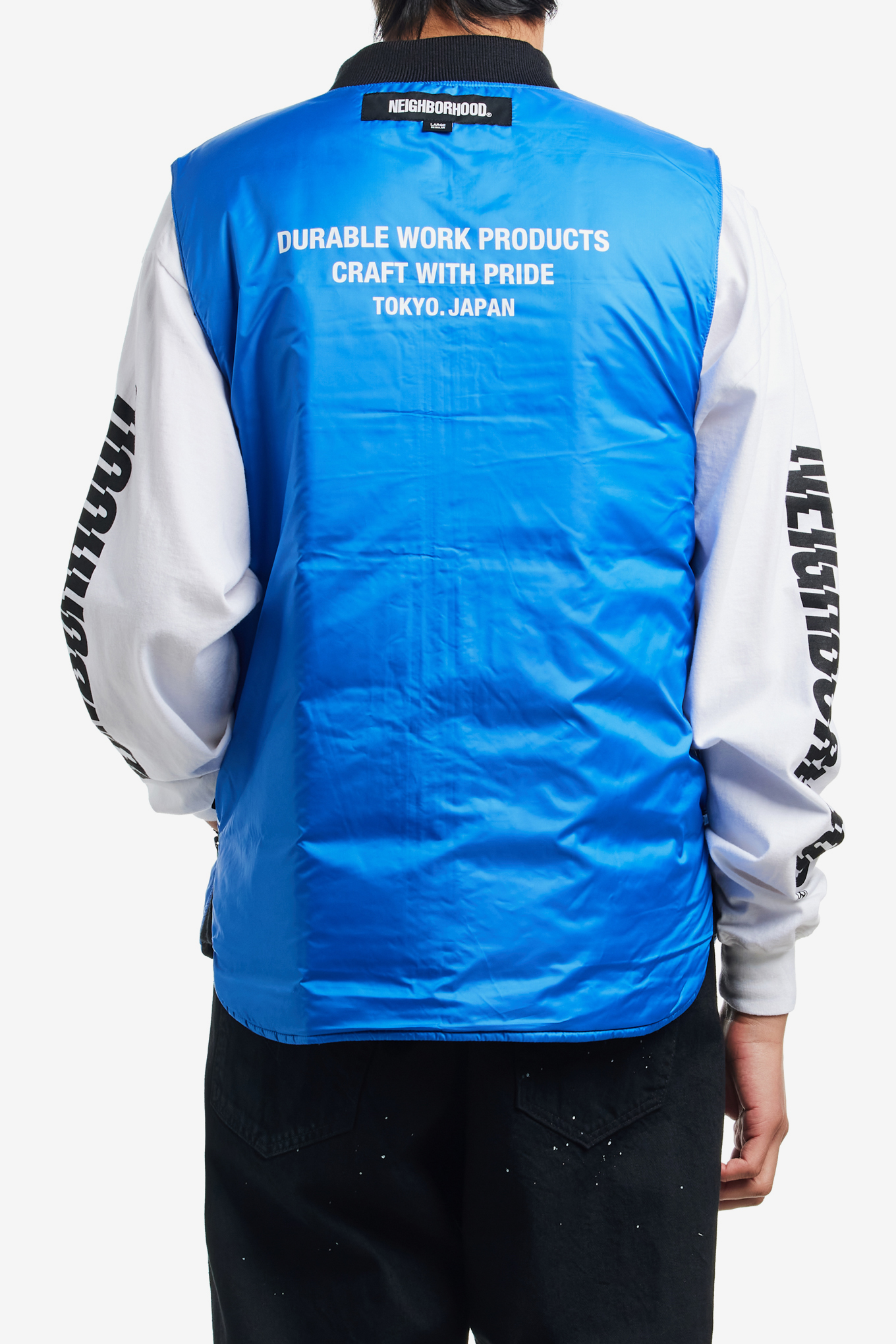 REVERSIBLE PADDED VEST-NEIGHBORHOOD-344000 | 웍스아웃
