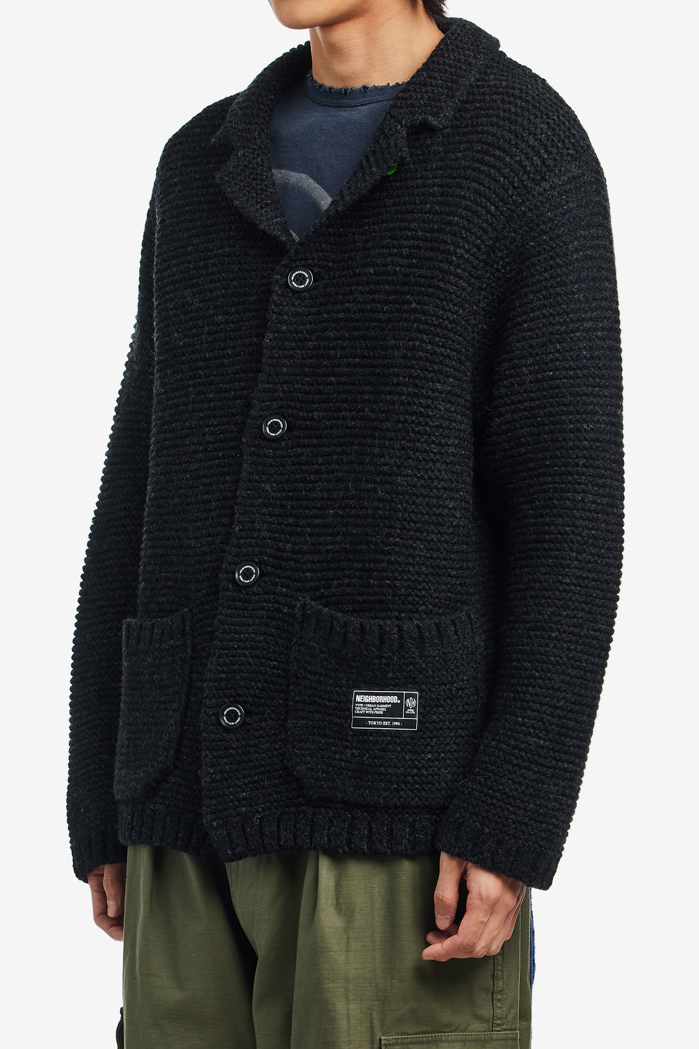 SHETLAND KNIT JACKET-NEIGHBORHOOD-306000 | 웍스아웃