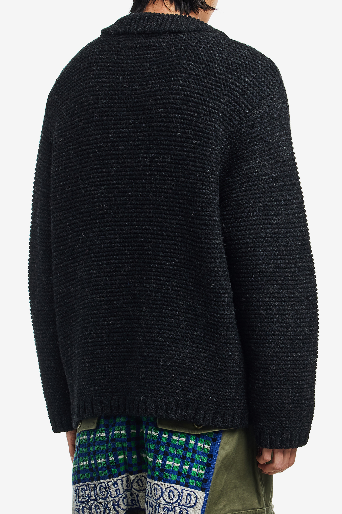SHETLAND KNIT JACKET-NEIGHBORHOOD-306000 | 웍스아웃